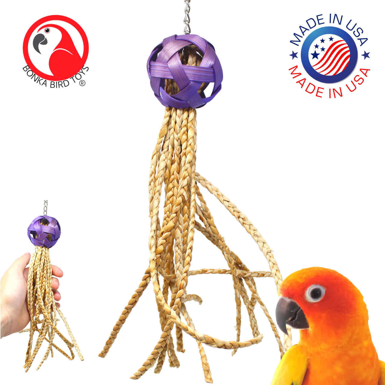 1616 Foraging Octopus - Bonka Bird Toys