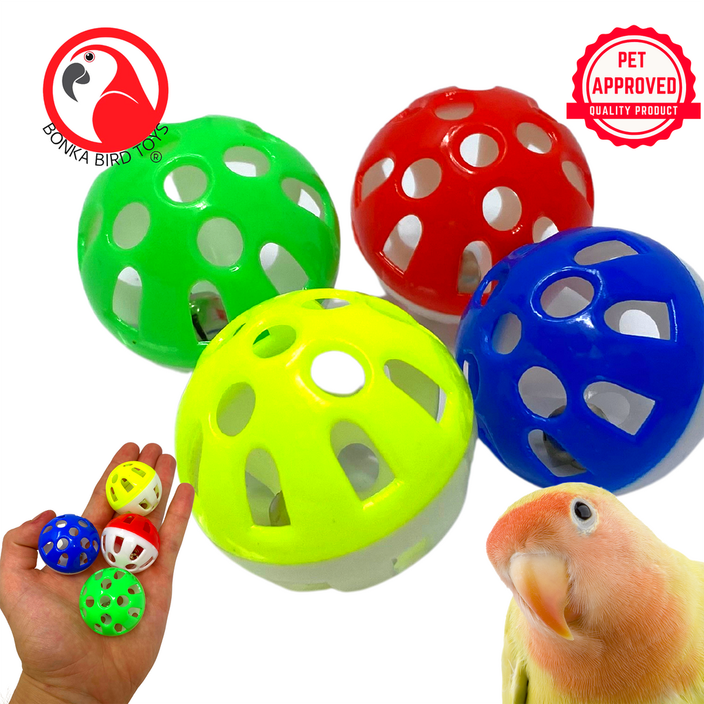 35036 Jingle Balls 4 pack - Bonka Bird Toys