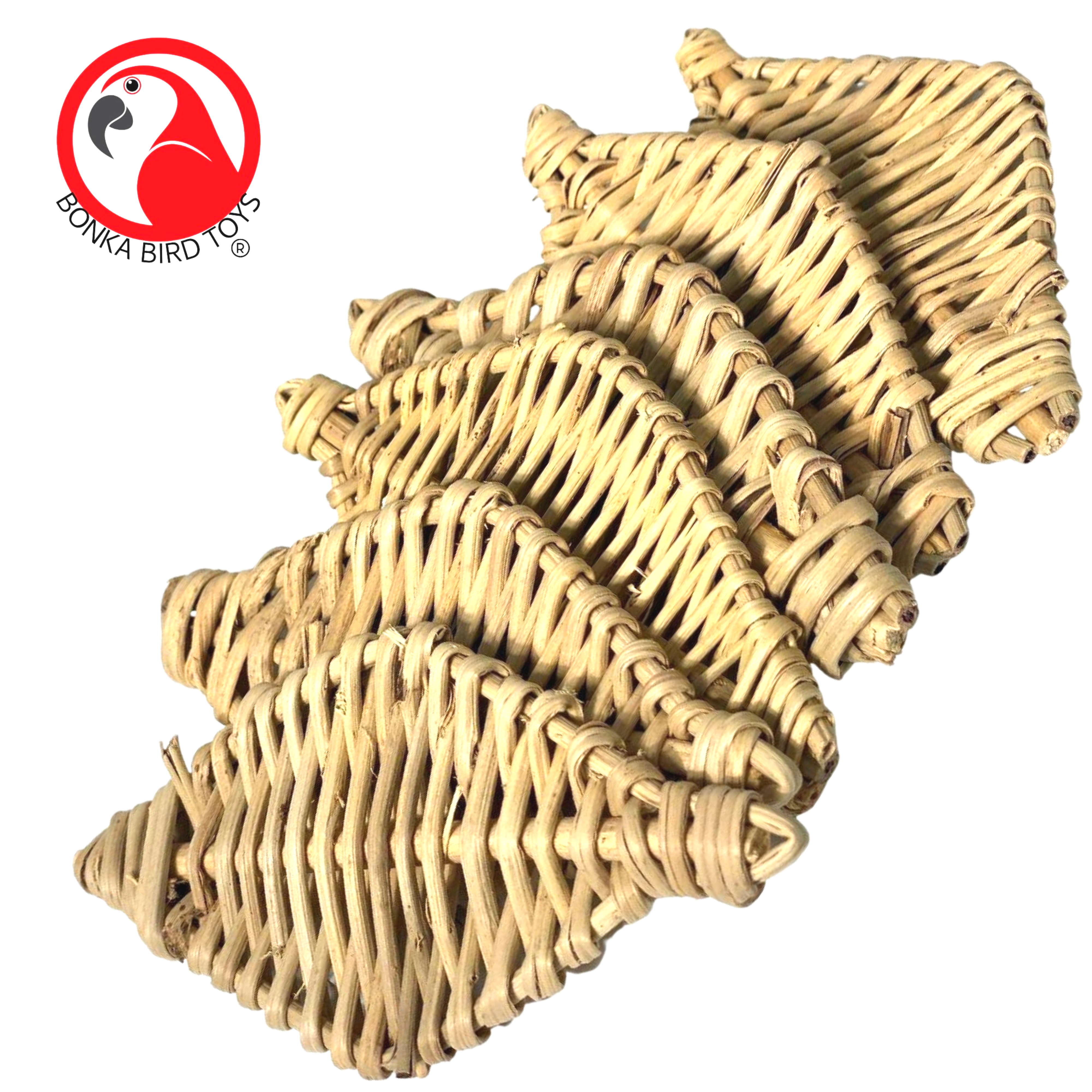 3340 Pk6 Vine Leaf - Bonka Bird Toys