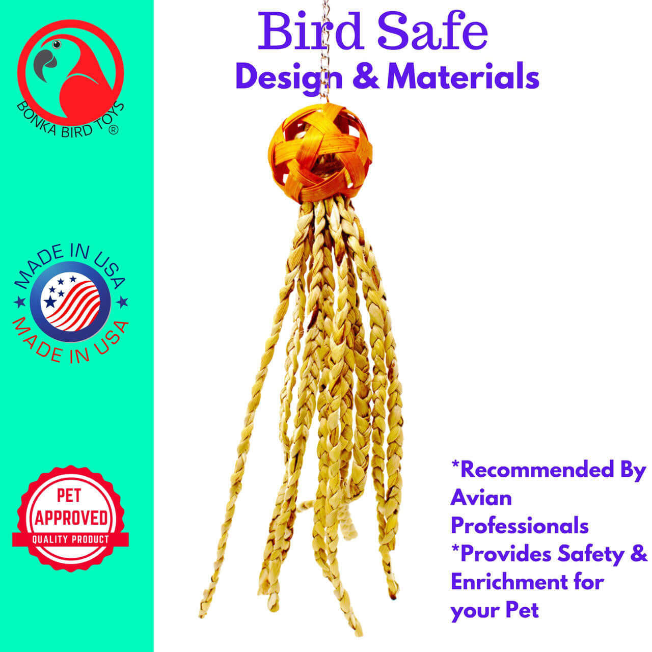 1616 Foraging Octopus - Bonka Bird Toys