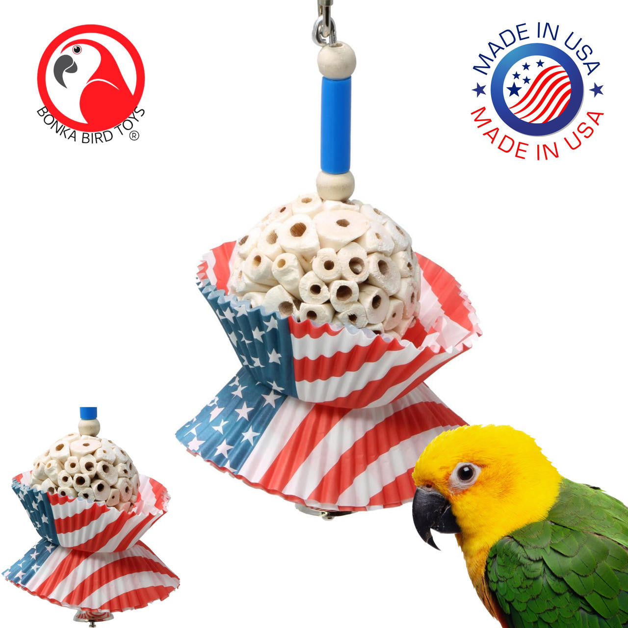 1925 USA Cake - Bonka Bird Toys