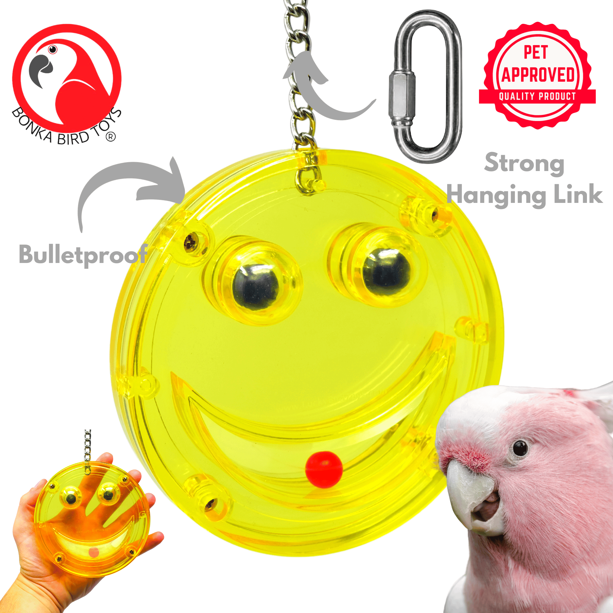 0015 Large Smile - Bonka Bird Toys