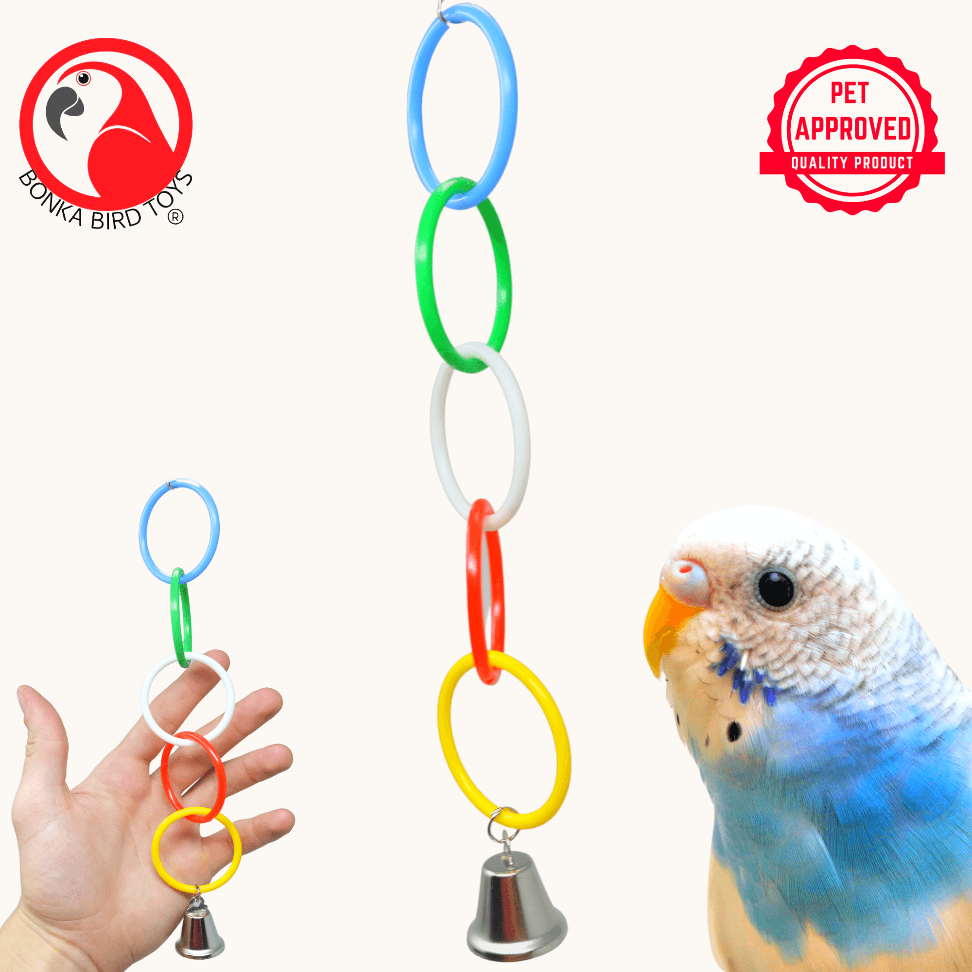 36459 Rings BOGO BUNDLE BUY ONE GET ONE FREE! - Bonka Bird Toys