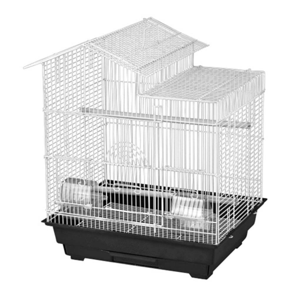 Kings Cages ES 1814 H Petite House Bird Cage (Single Cage) - Bonka Bird Toys