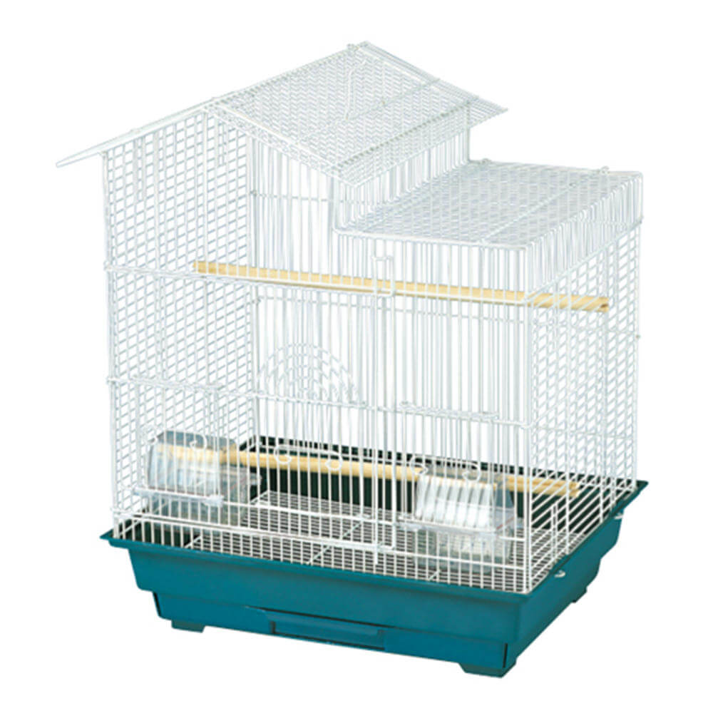 Kings Cages ES 1814 H Petite House Bird Cage (Single Cage) - Bonka Bird Toys