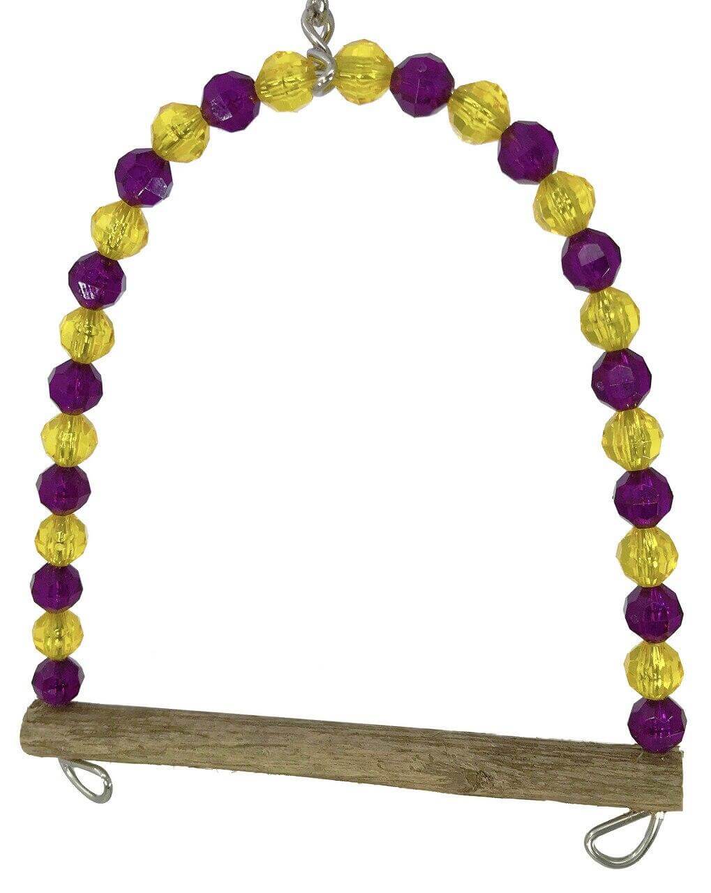 1475 Tiny Crystal Bead Swing - Bonka Bird Toys