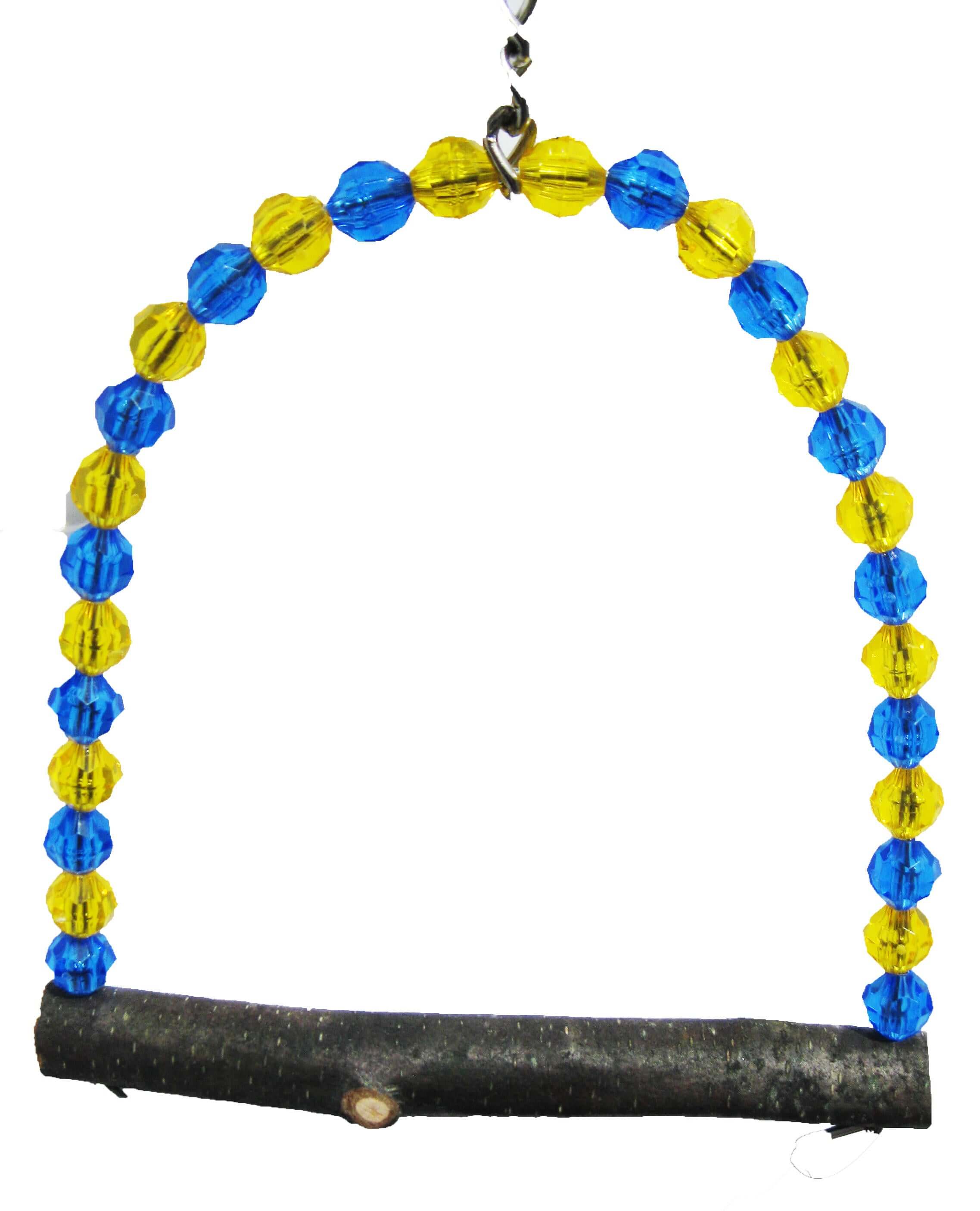 1475 Tiny Crystal Bead Swing - Bonka Bird Toys