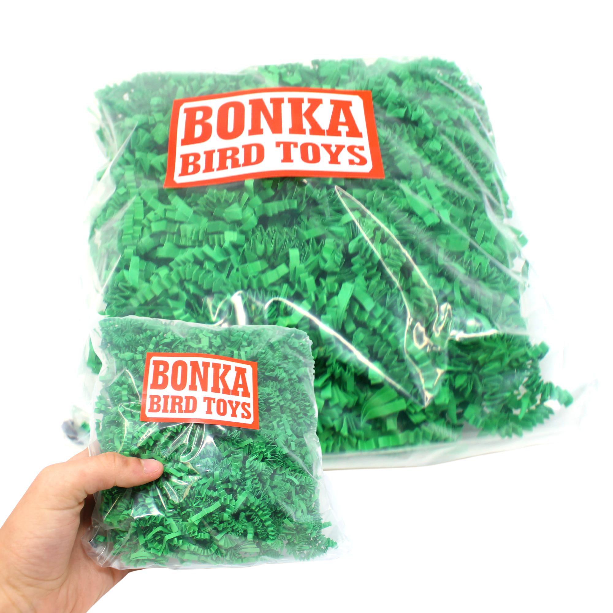 Colored Crinkle Shred Paper - Bonka Bird Toys