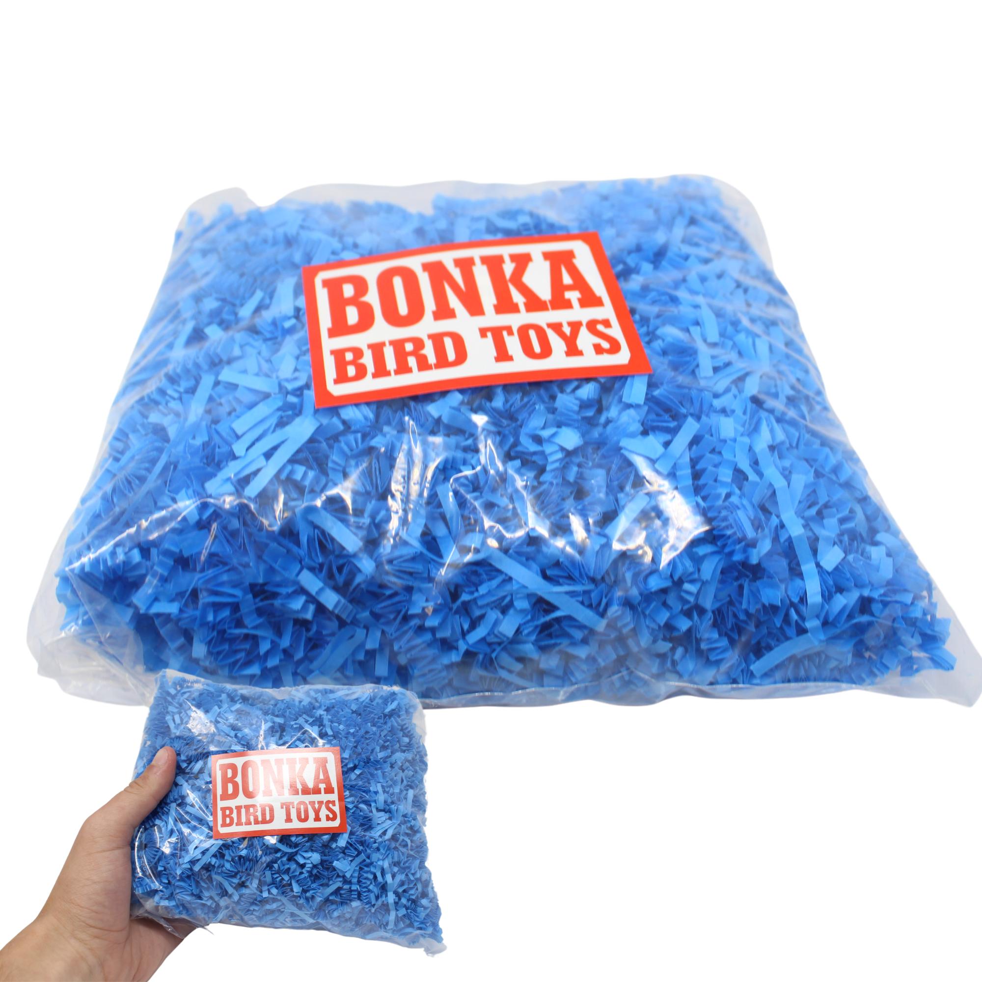 Colored Crinkle Shred Paper - Bonka Bird Toys