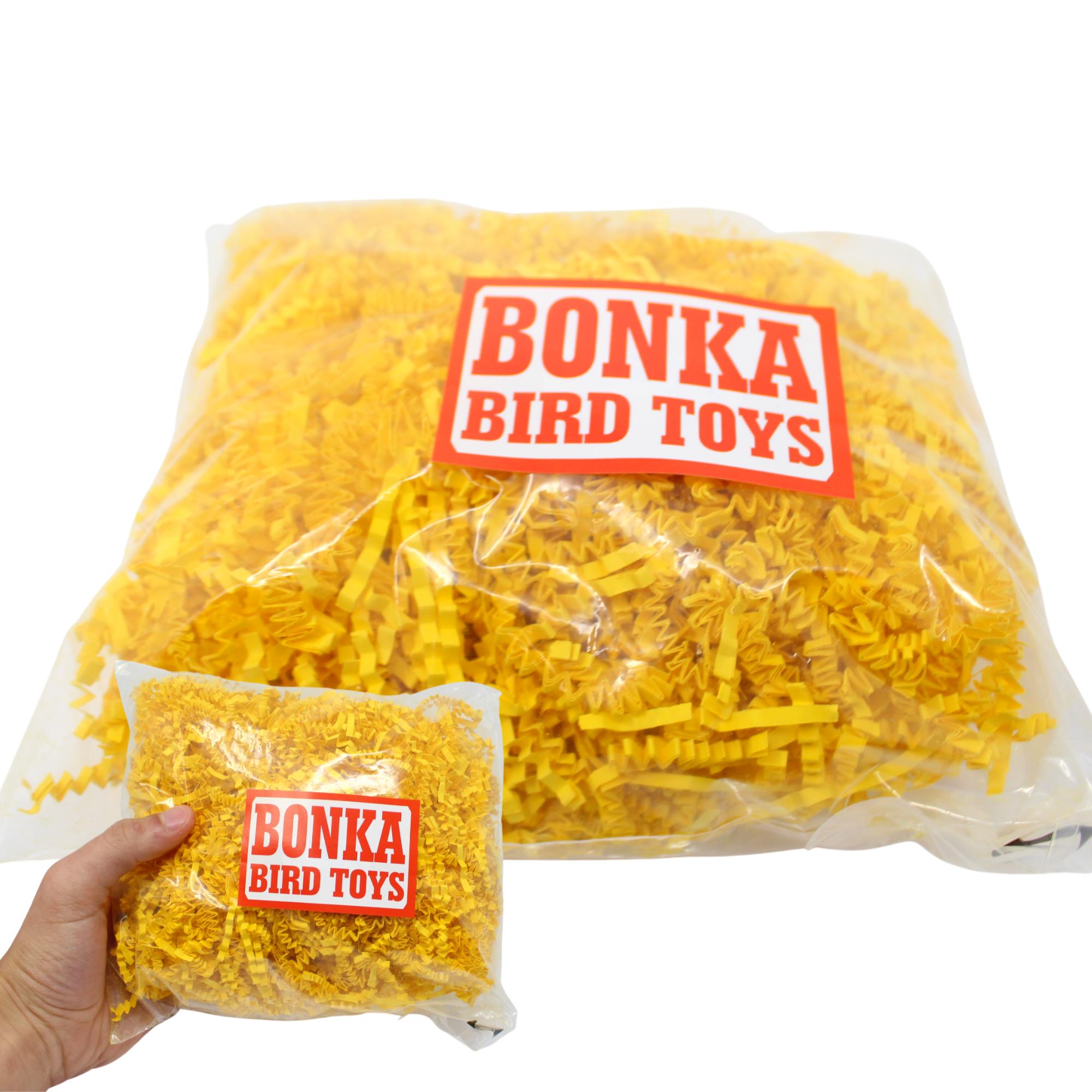 Colored Crinkle Shred Paper - Bonka Bird Toys
