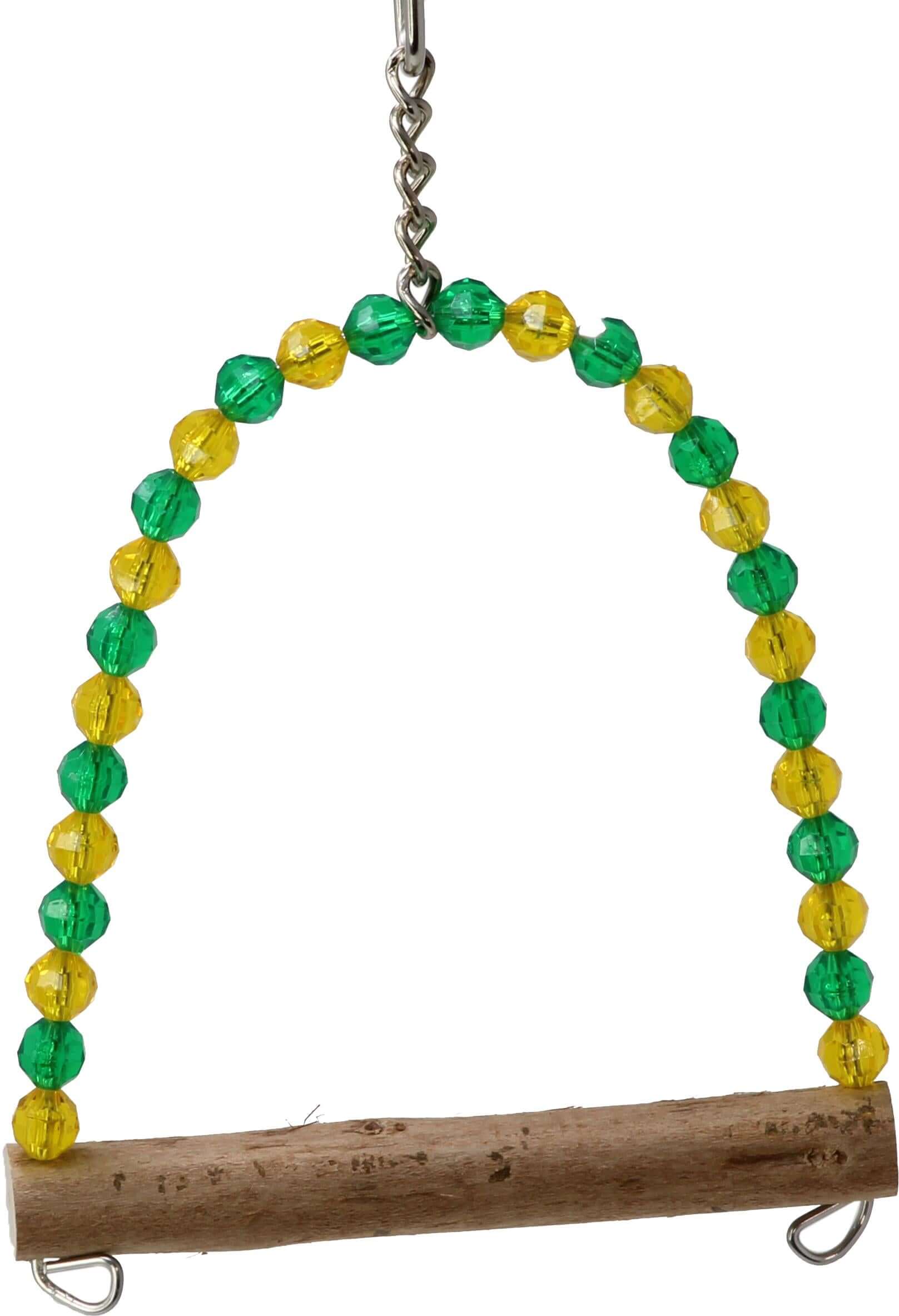 1475 Tiny Crystal Bead Swing - Bonka Bird Toys