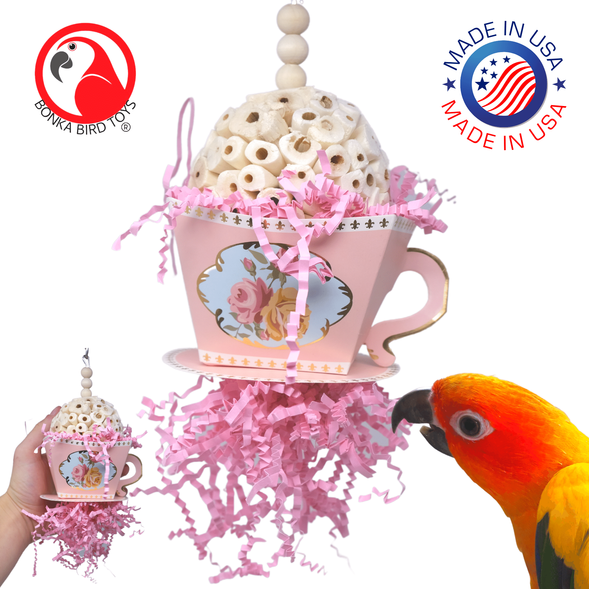 Sola Teacup - Bonka Bird Toys