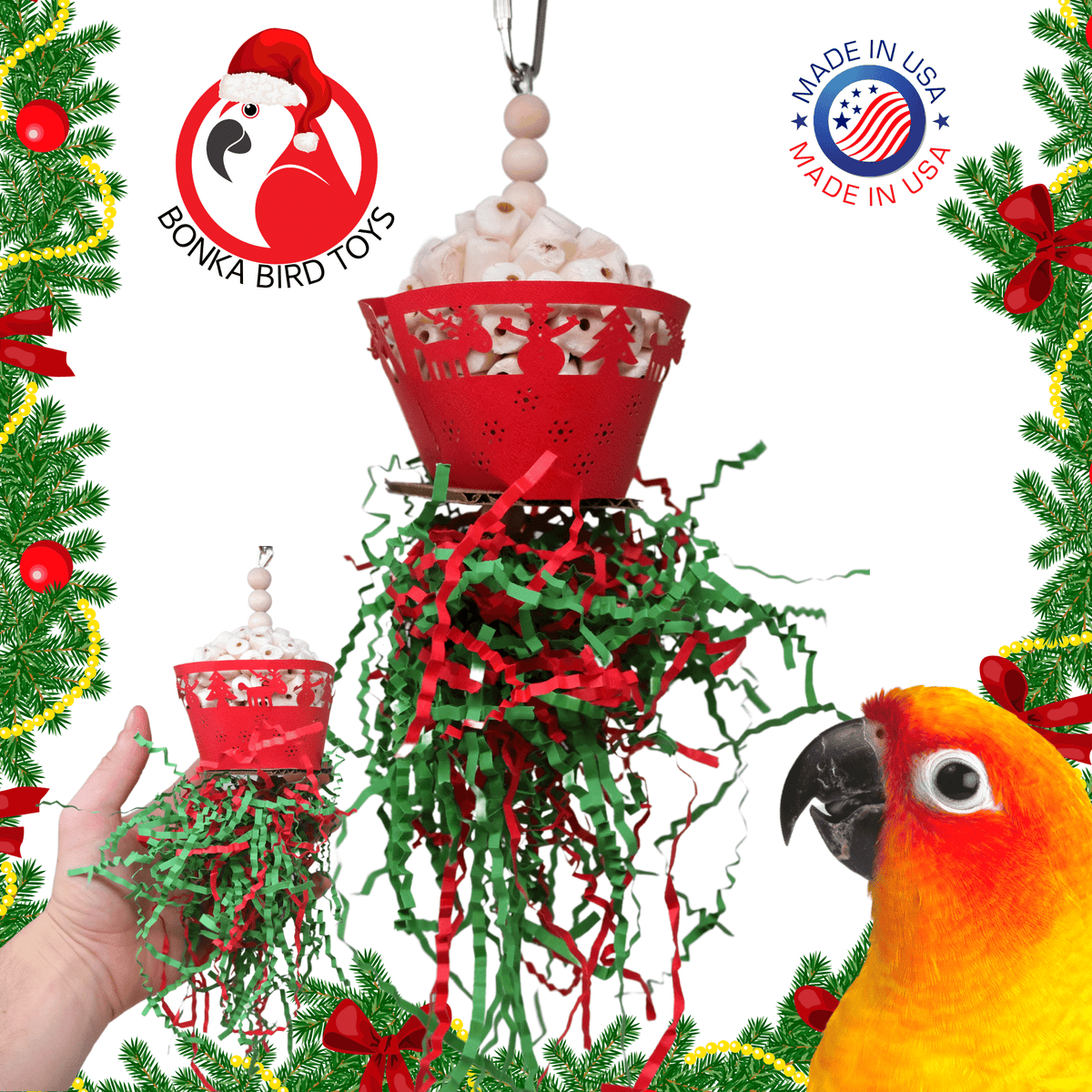 Merry Christmas Festival Bonka Bird Toys
