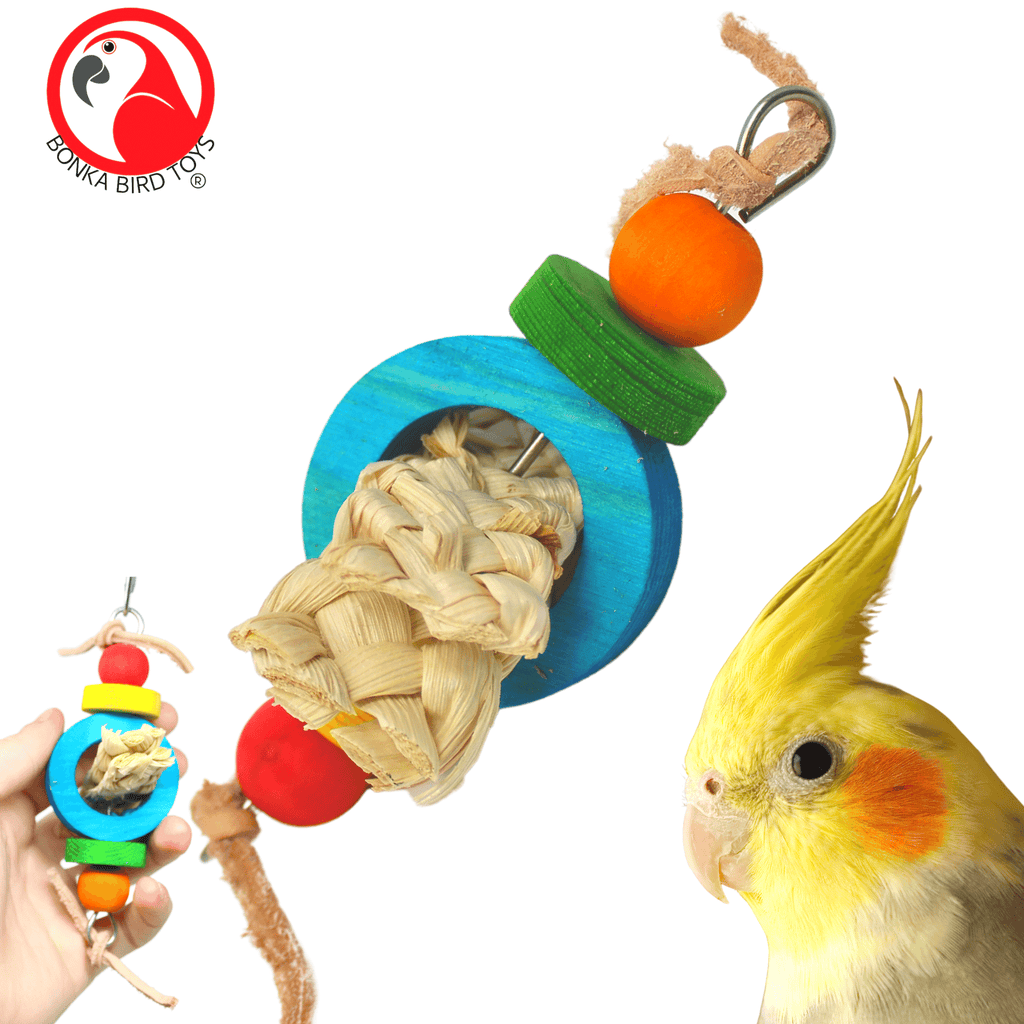 2854 Bagel Wheel - Bonka Bird Toys