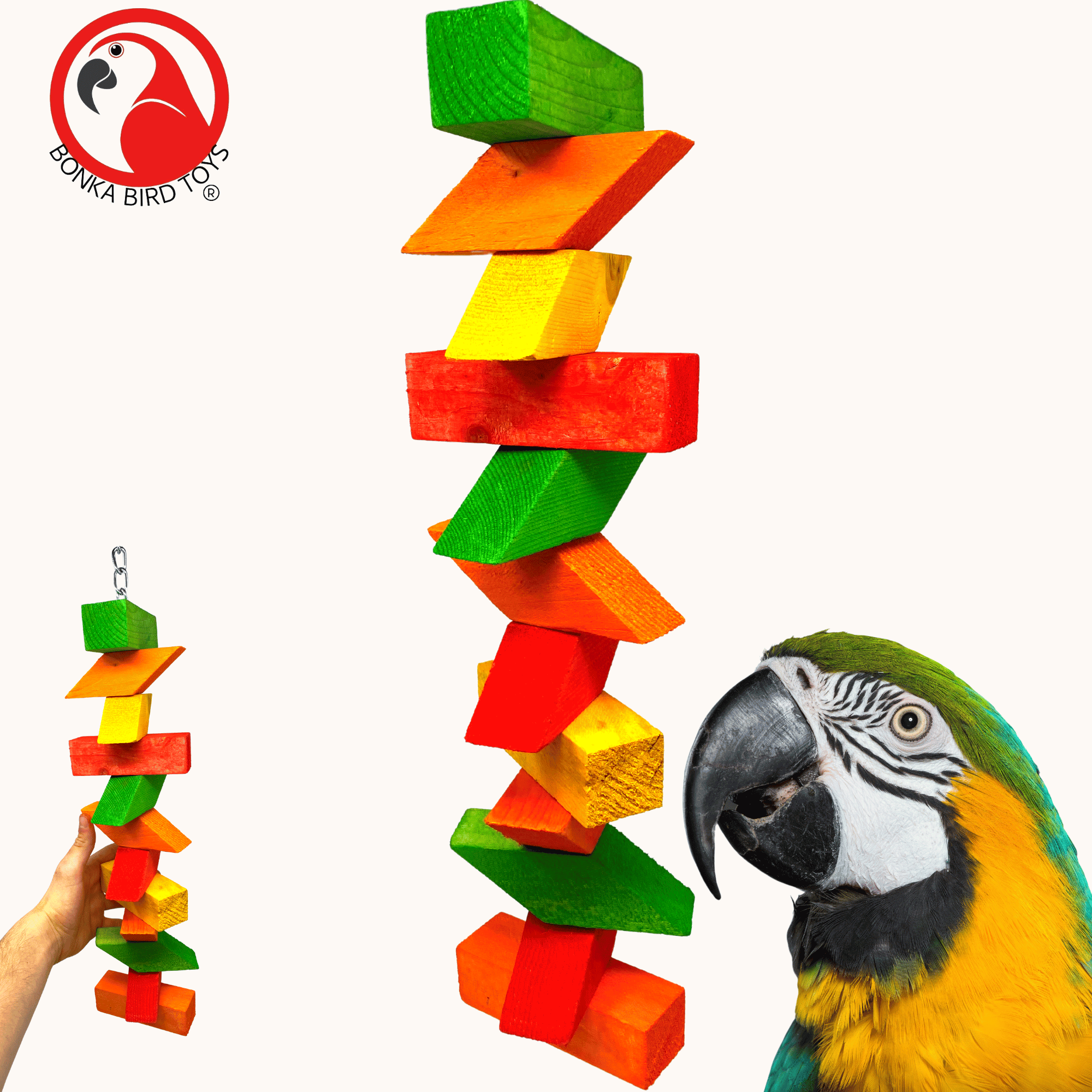 1209 Big Ziggy - Bonka Bird Toys