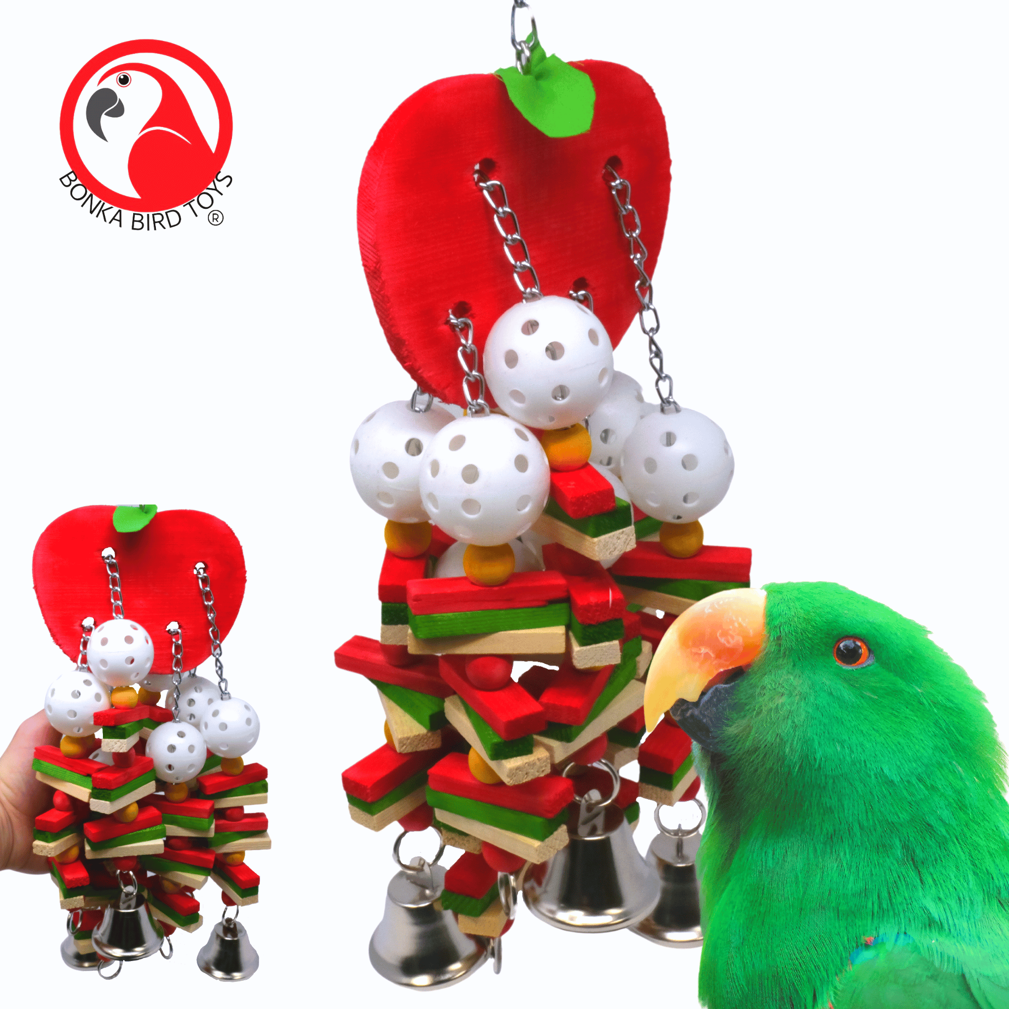 3886 Apple - Bonka Bird Toys