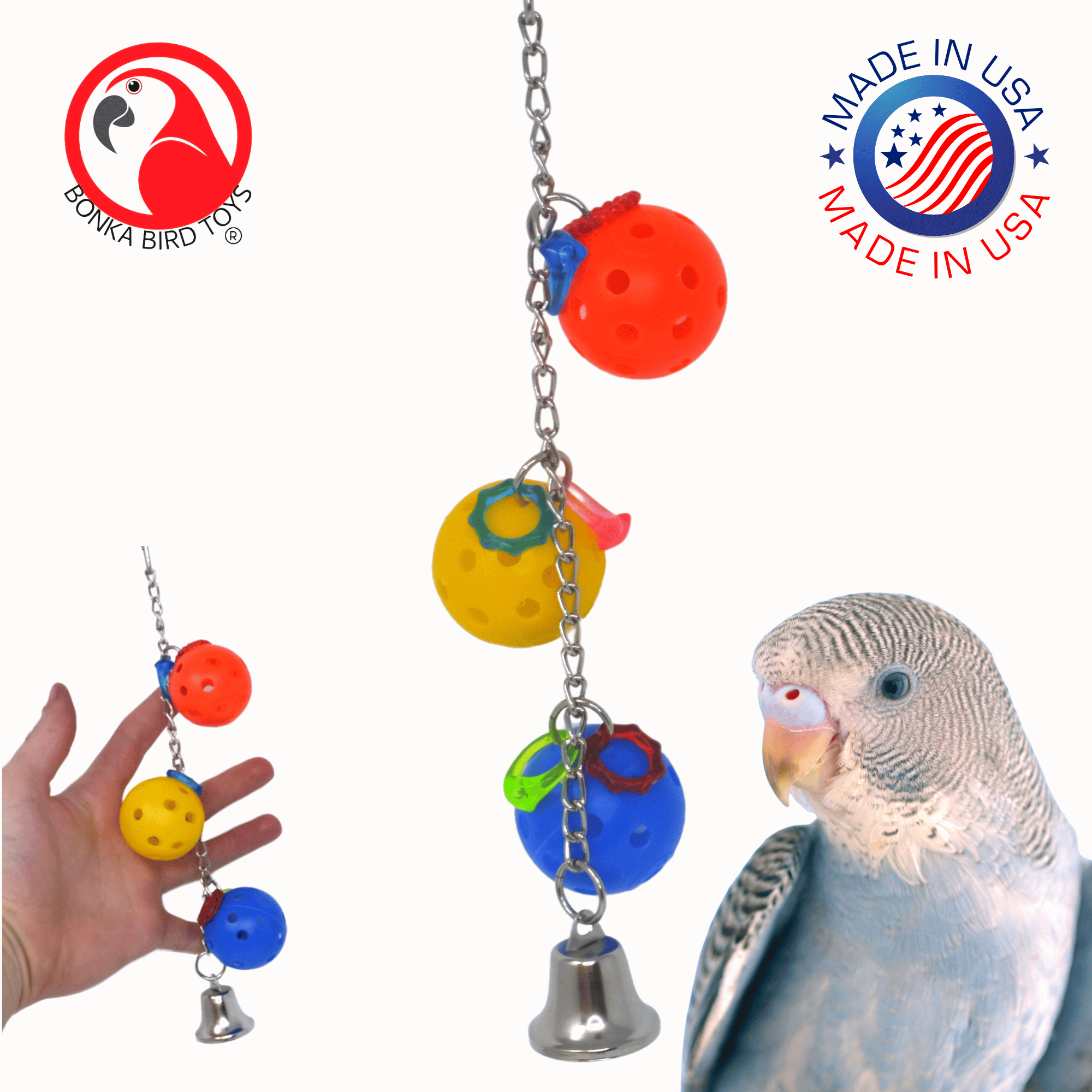 1950 Jingle Balls - Bonka Bird Toys