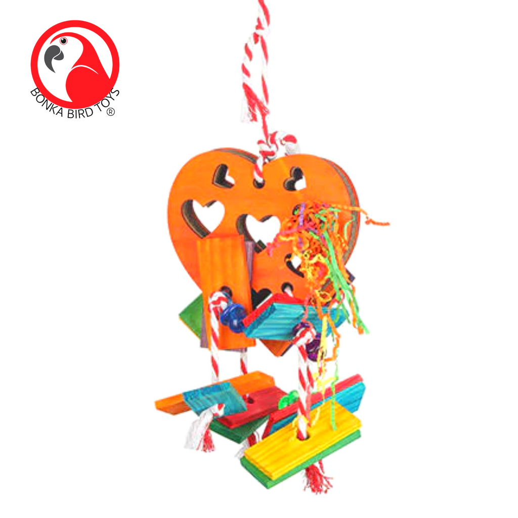 2232 Holey Heart - Bonka Bird Toys