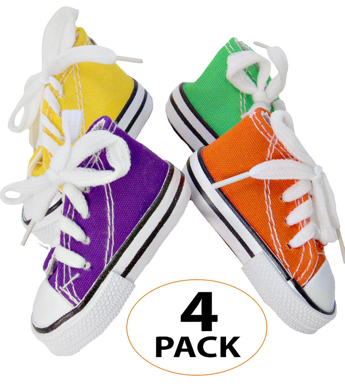 2-4-6-12-24 Mini Sneaker Shoe Foot Talon Toys - Bonka Bird Toys