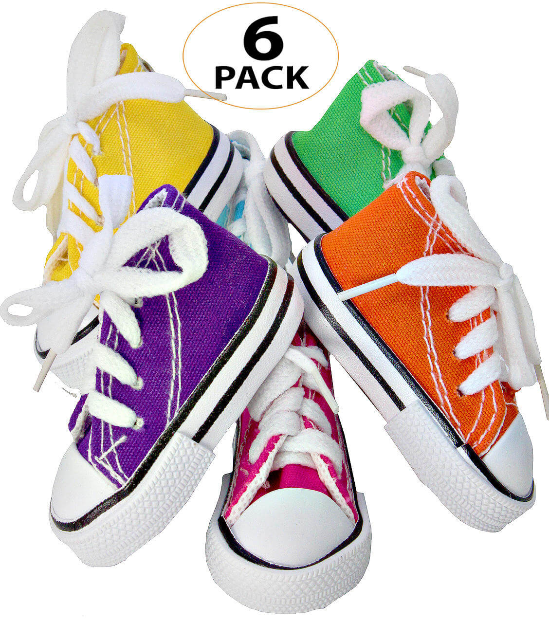 2-4-6-12-24 Mini Sneaker Shoe Foot Talon Toys - Bonka Bird Toys