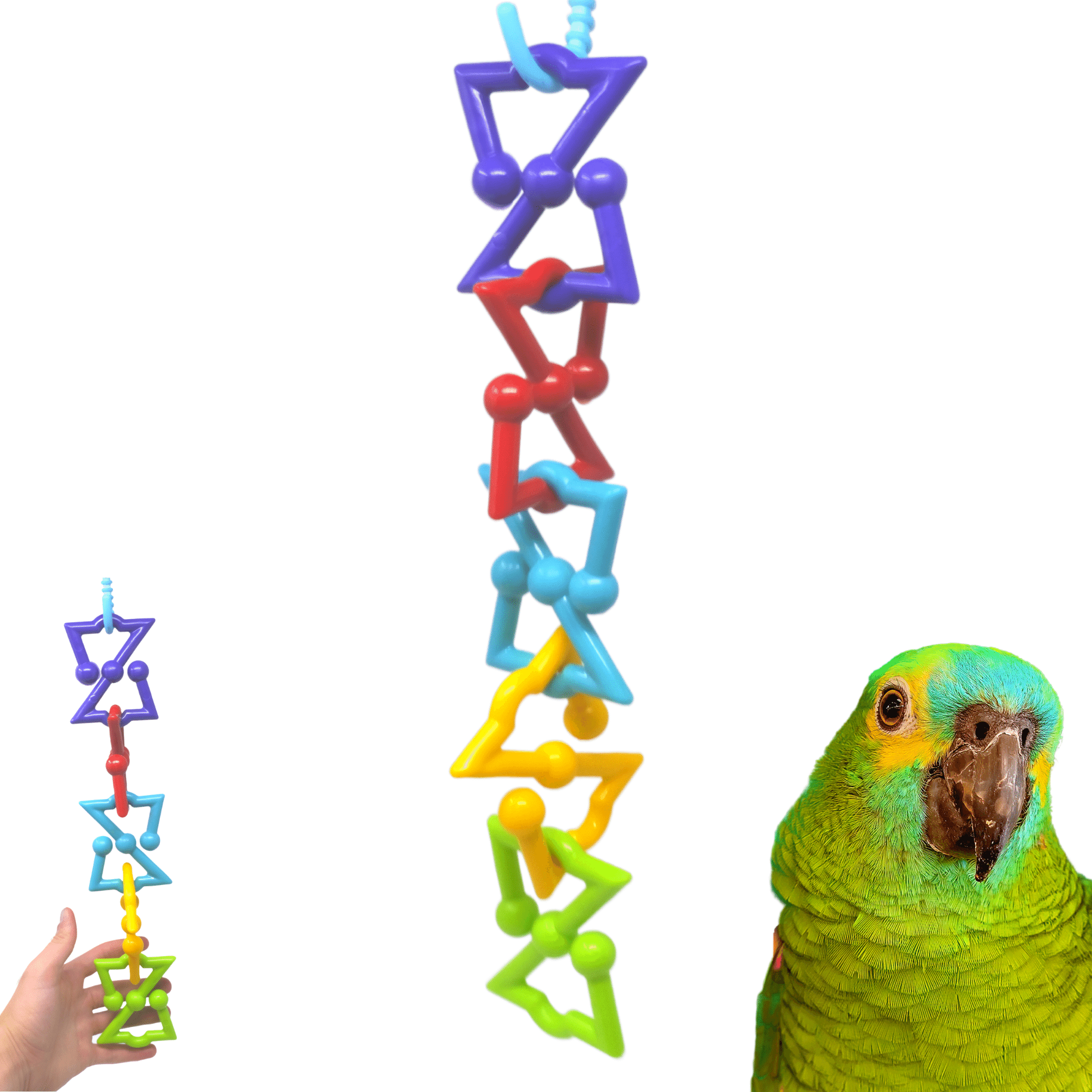 3637 Large Z Link Multiple Use Bird Toy - Bonka Bird Toys