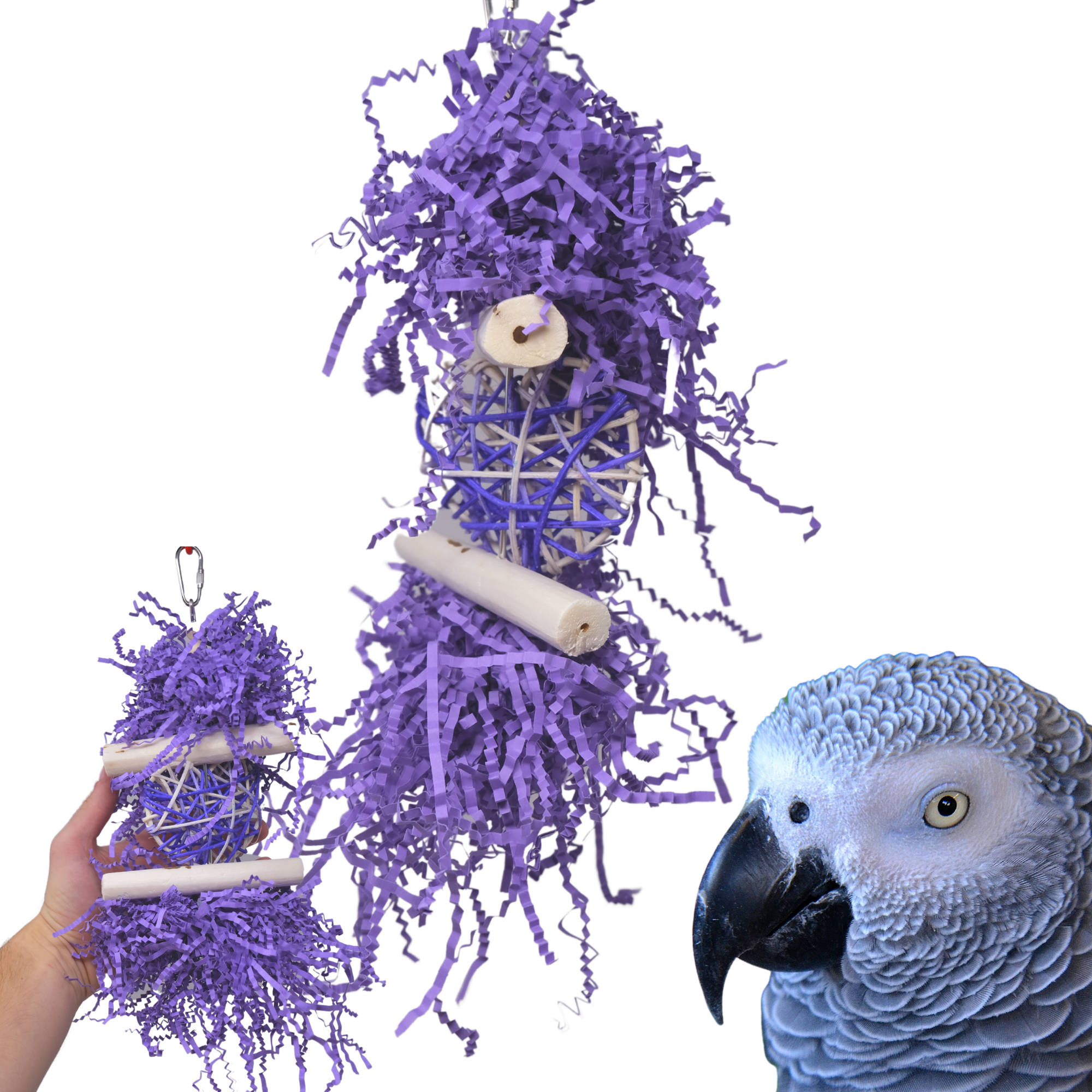 3885 Heart Log - Bonka Bird Toys