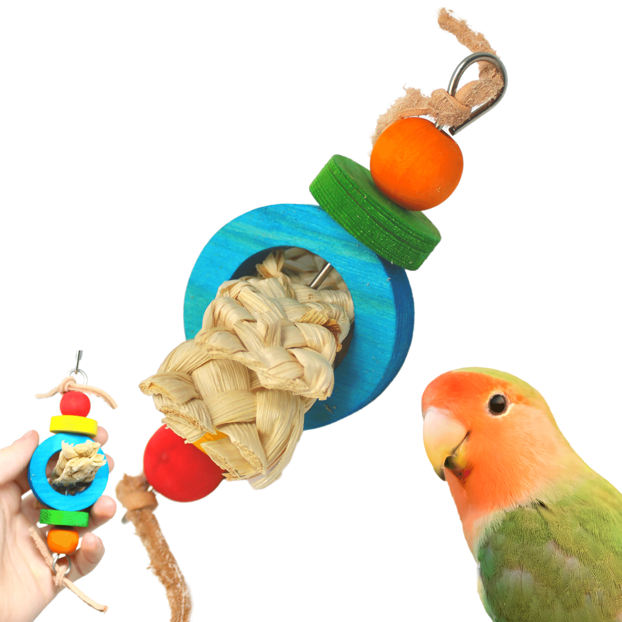 2854 Bagel Wheel - Bonka Bird Toys