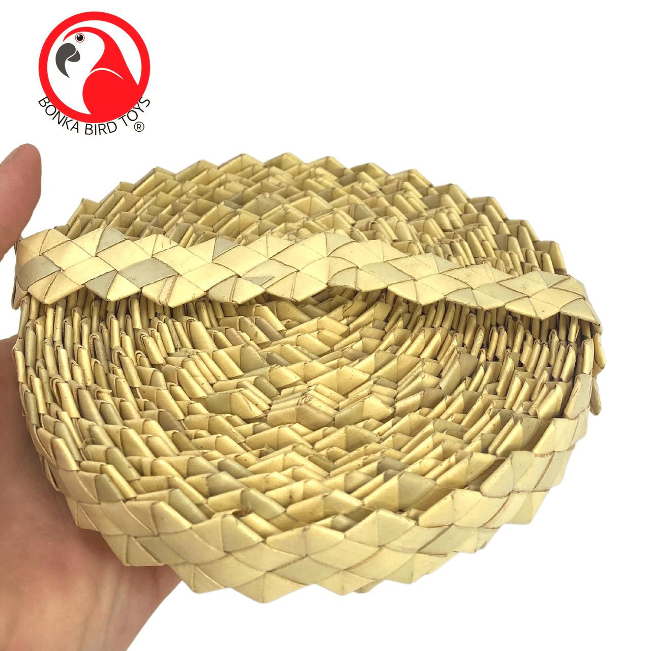 3377 Palm Zig Zag Chain Roll 30ft X 3/4-Inch - Bonka Bird Toys