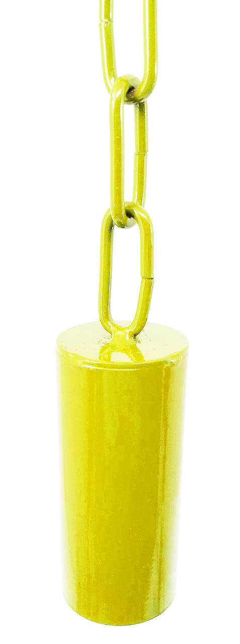 1343 Medium Indestructible Pipe Bell - Bonka Bird Toys