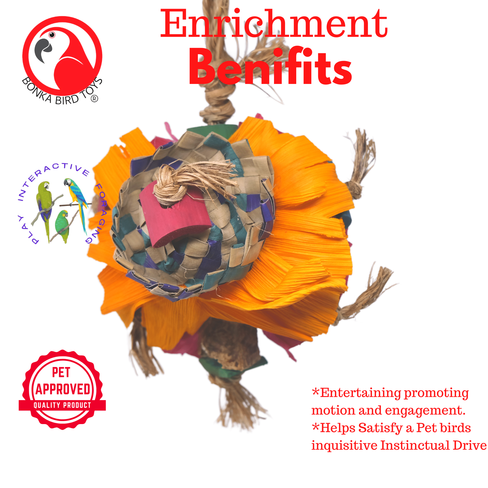 41361 Cabo - Bonka Bird Toys