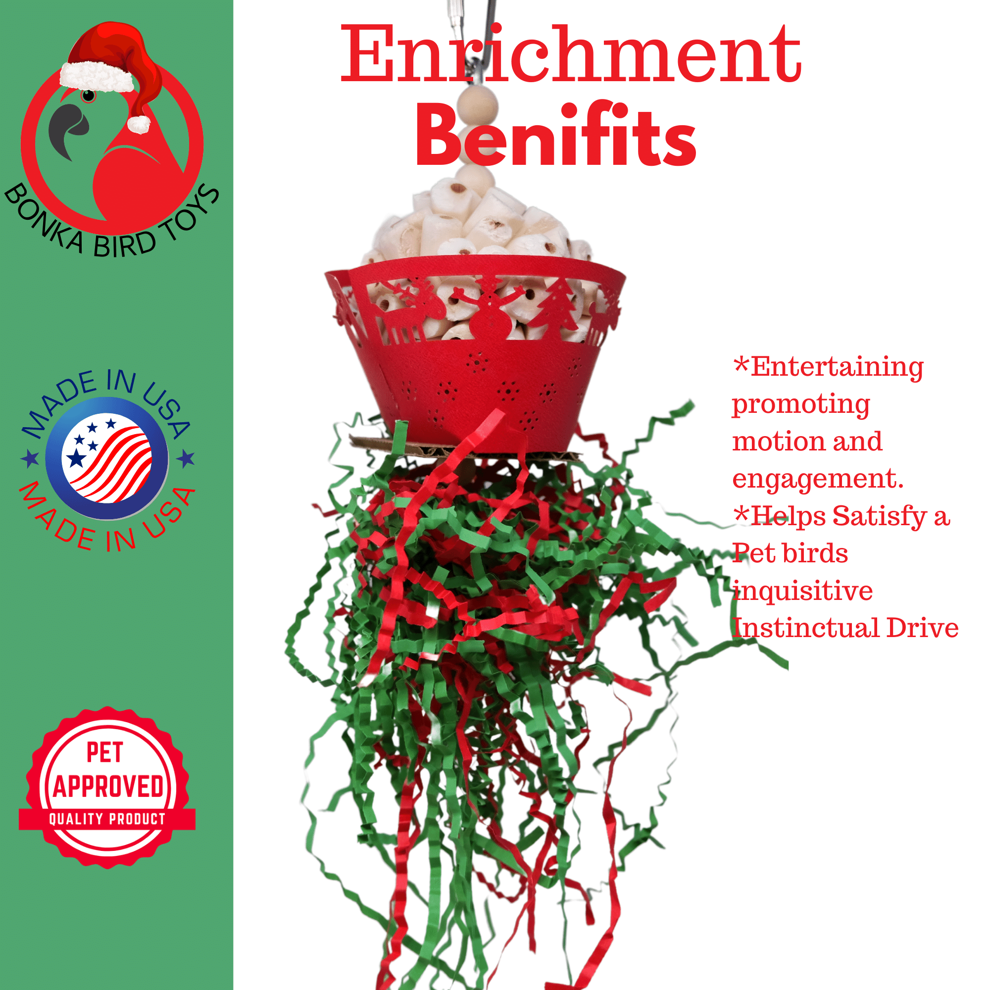 Merry Christmas Festival - Bonka Bird Toys