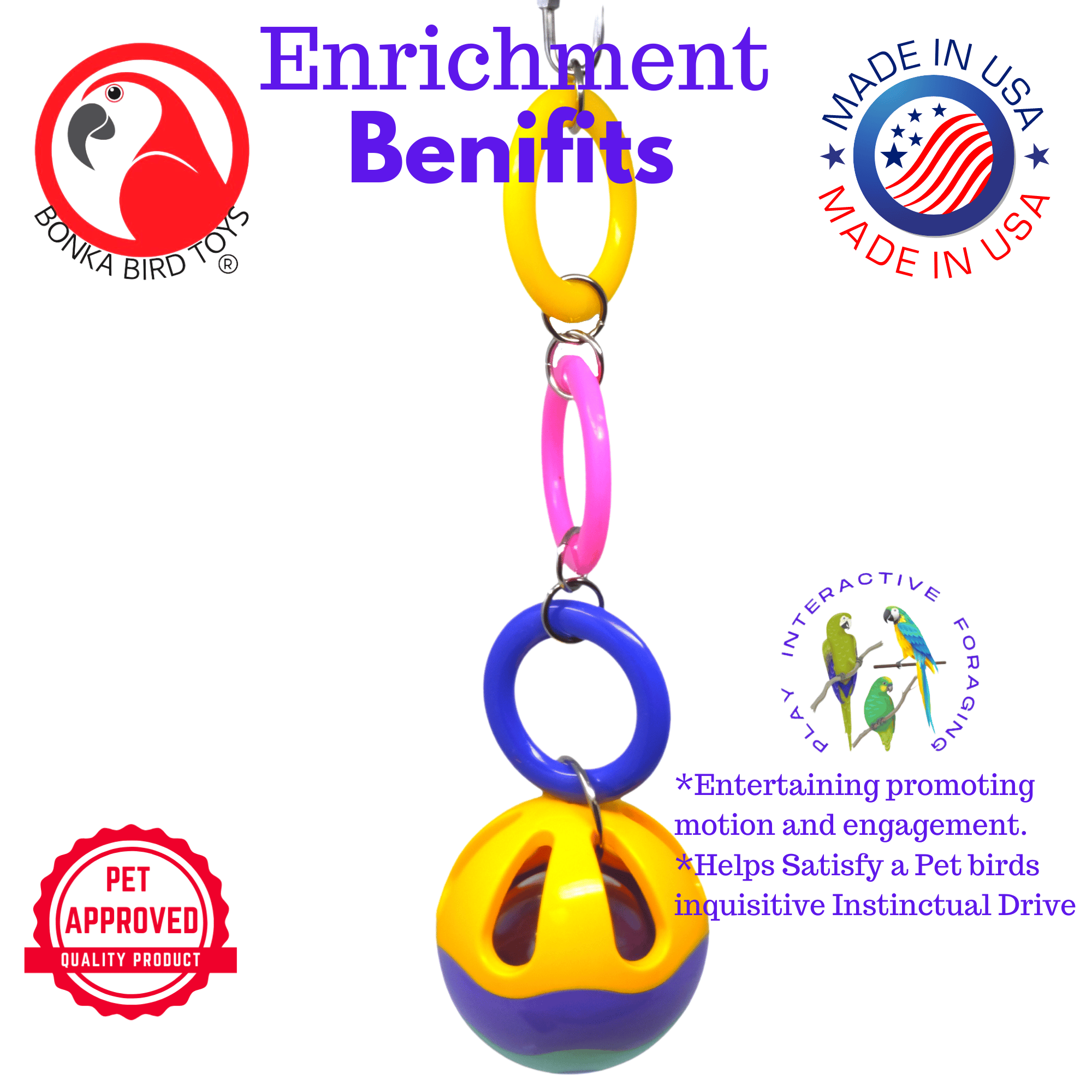 2886 Wrecking Ball - Bonka Bird Toys