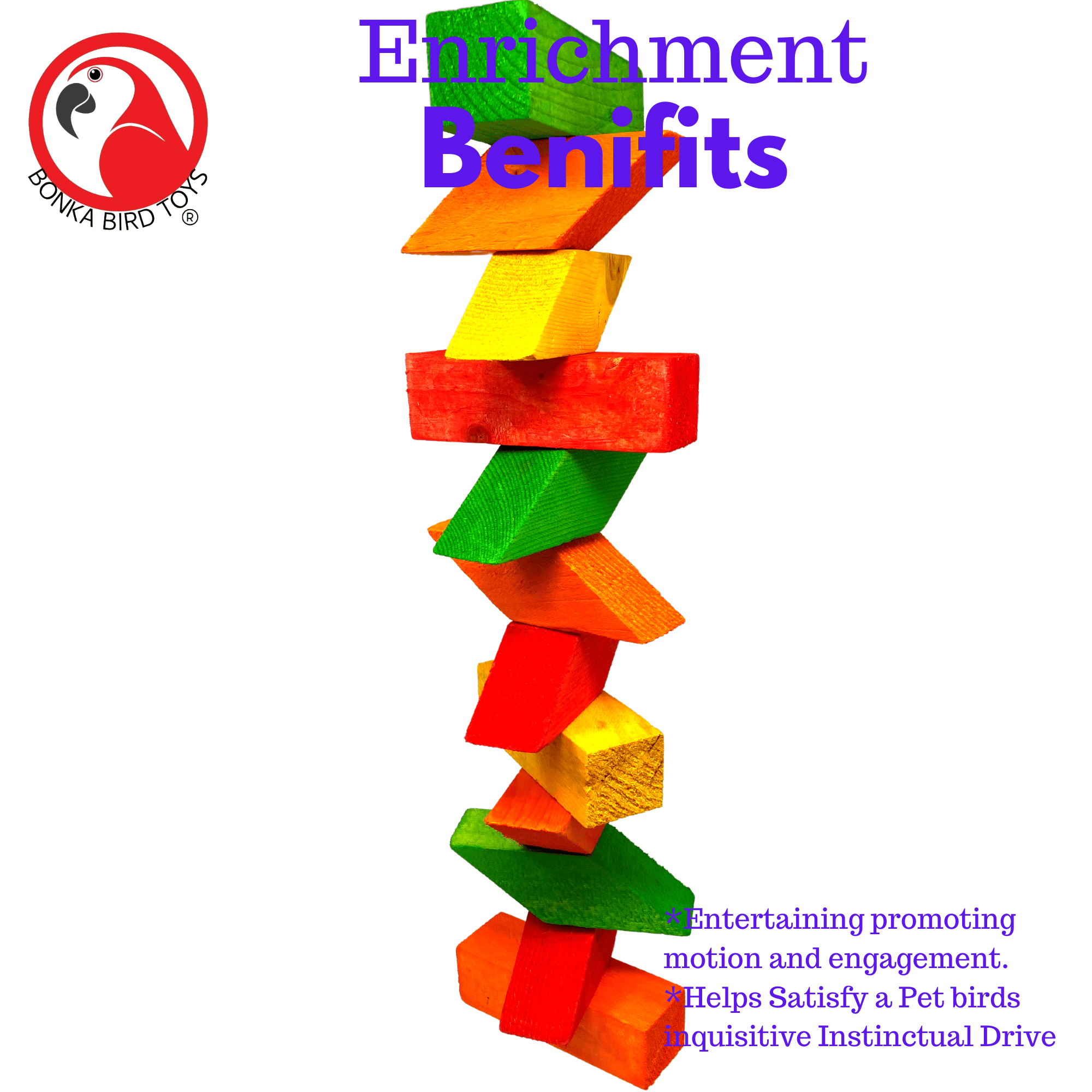 1209 Big Ziggy - Bonka Bird Toys