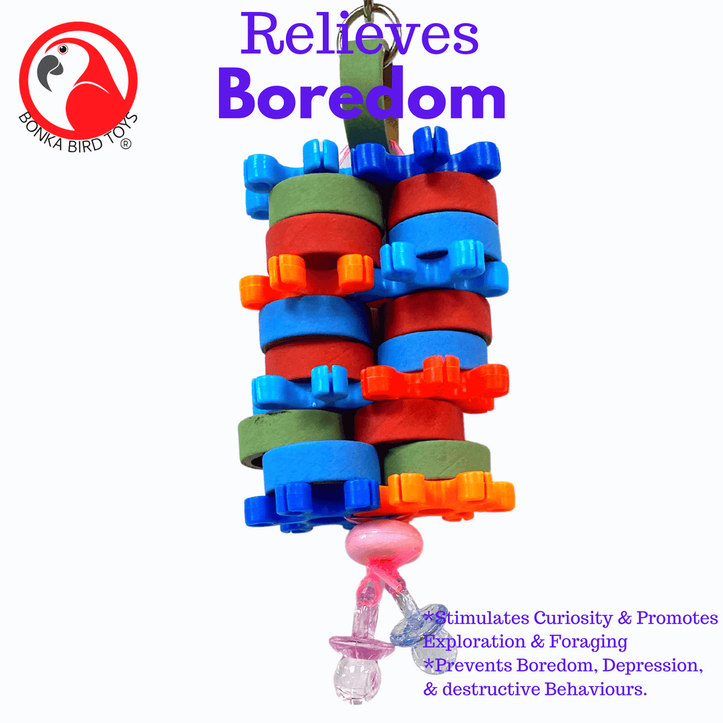 3890 Mini Bagel Tower - Bonka Bird Toys