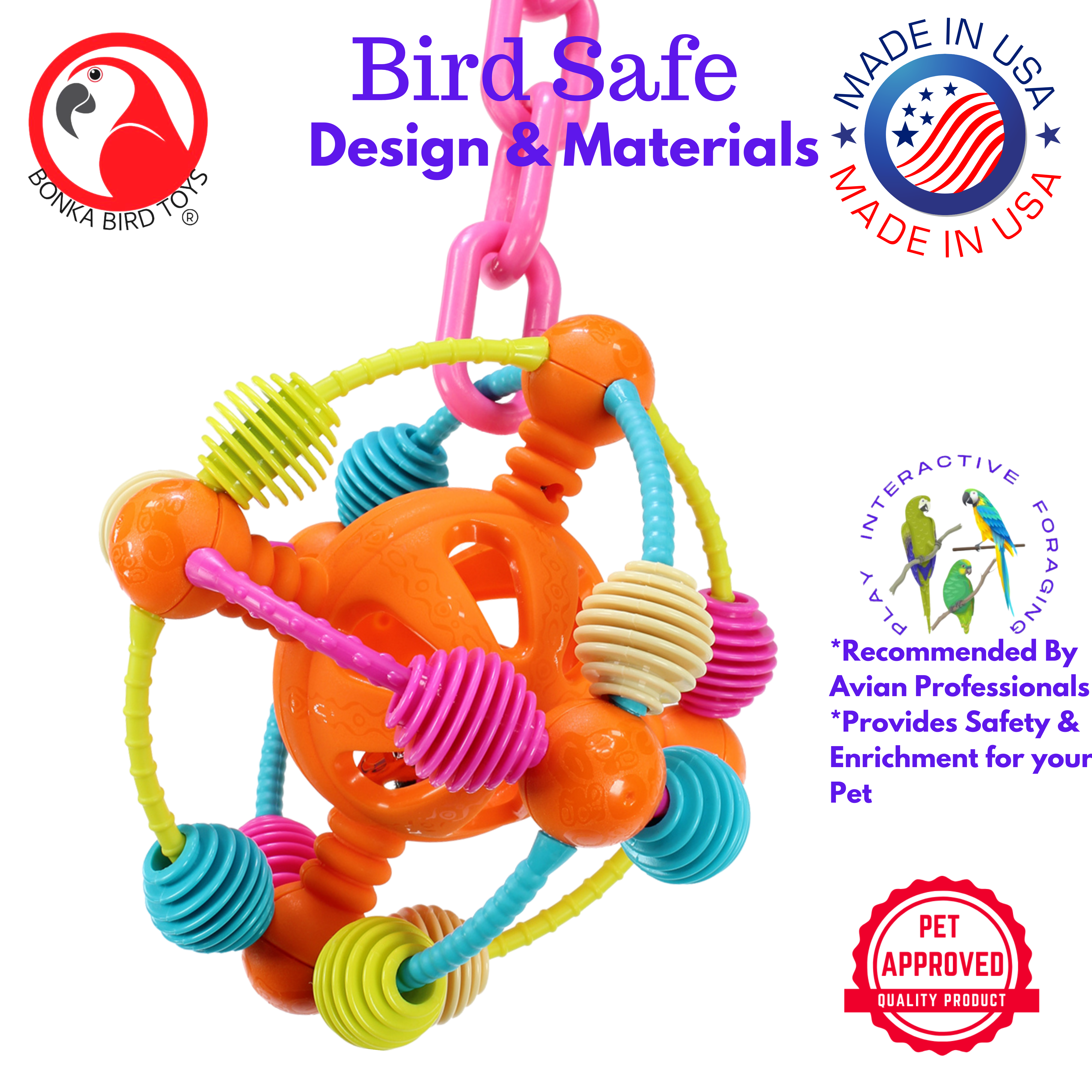 2200 Huge Orbit - Bonka Bird Toys