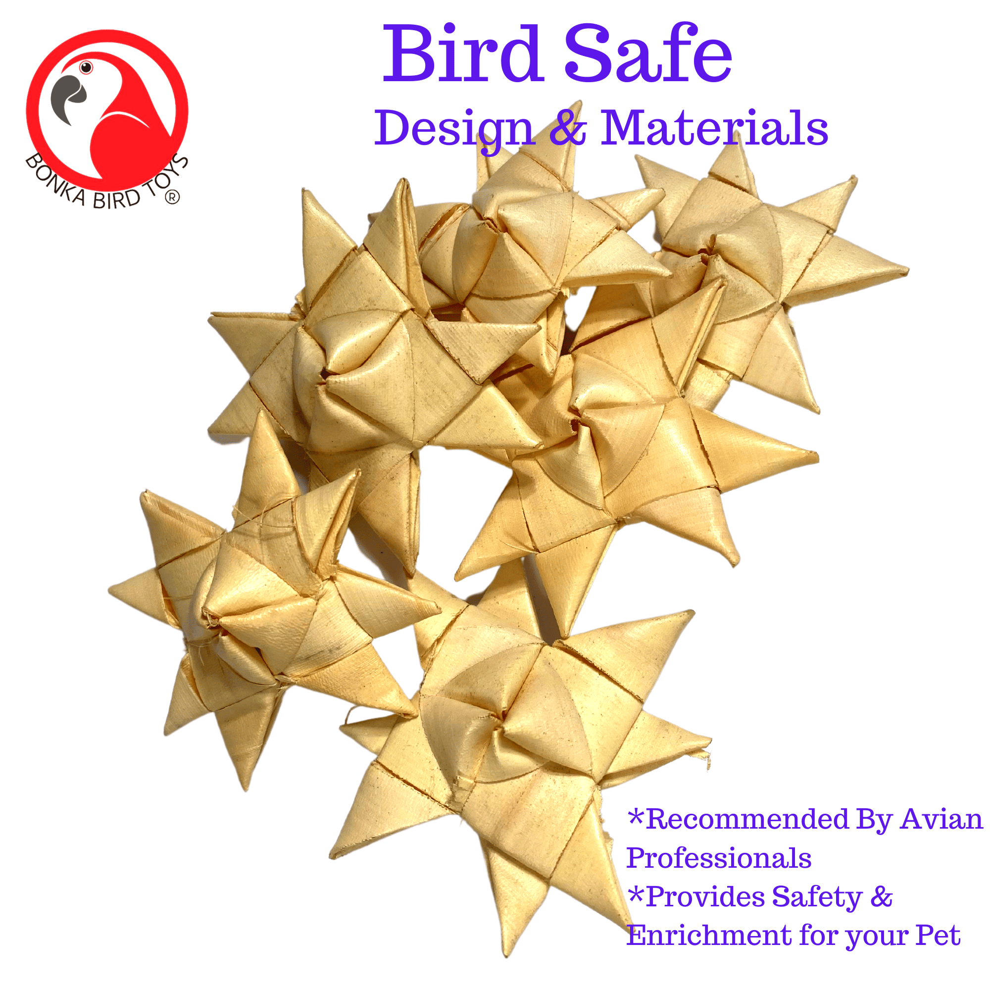 3321 Pk6 Palm Star - Bonka Bird Toys