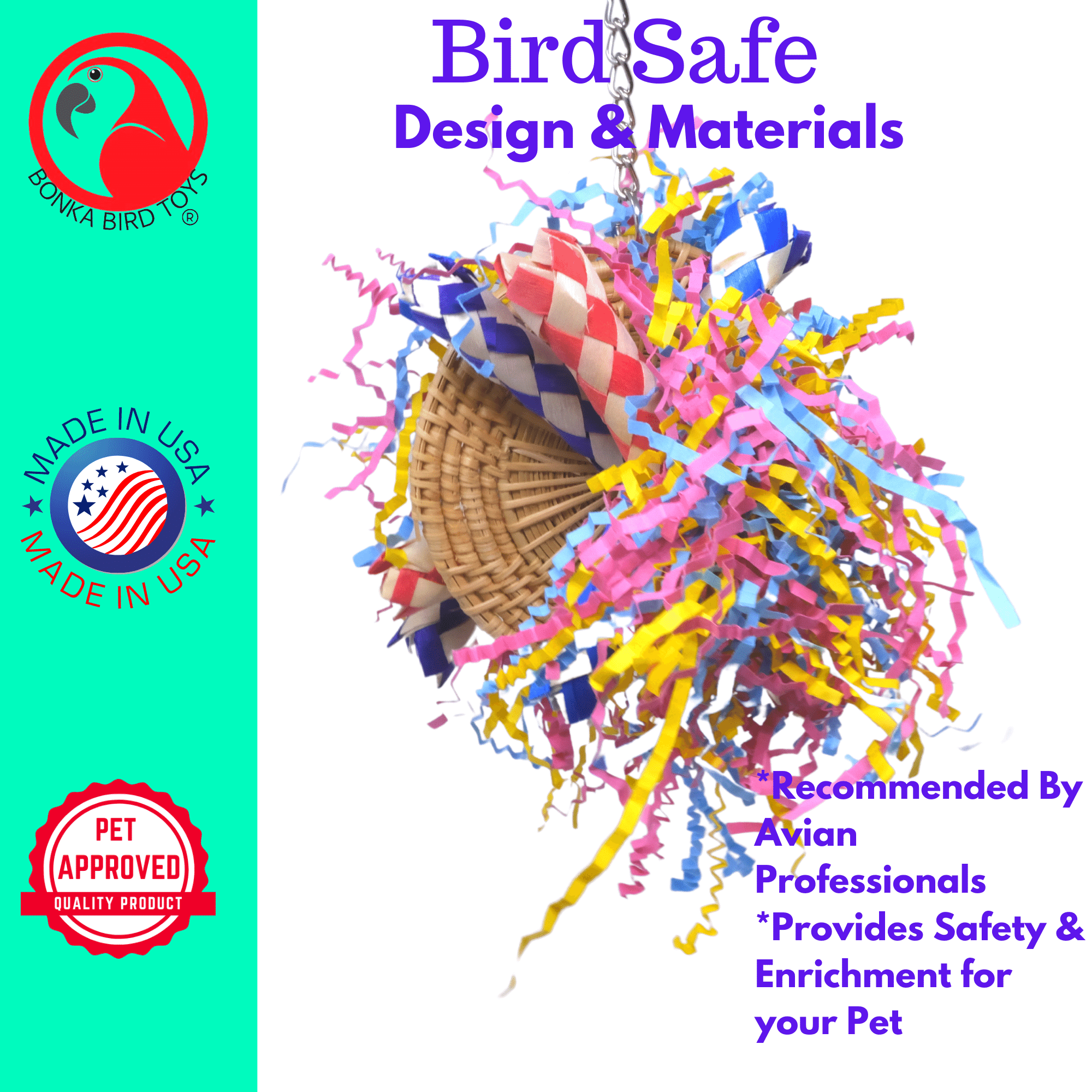 1525 Disc Puff - Bonka Bird Toys