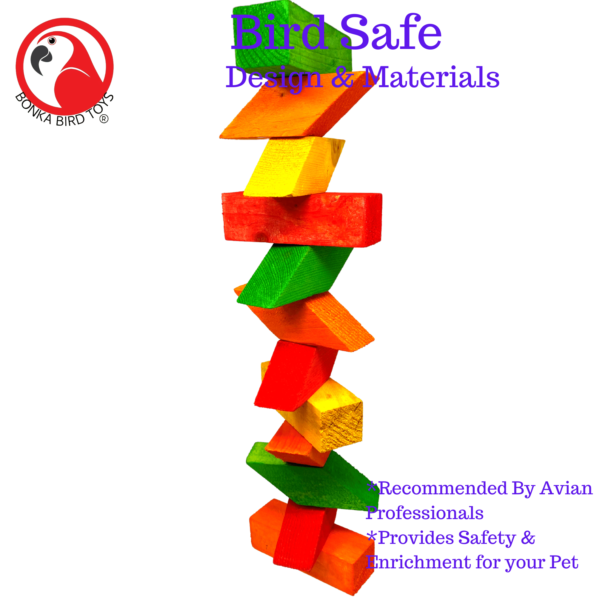 1209 Big Ziggy - Bonka Bird Toys