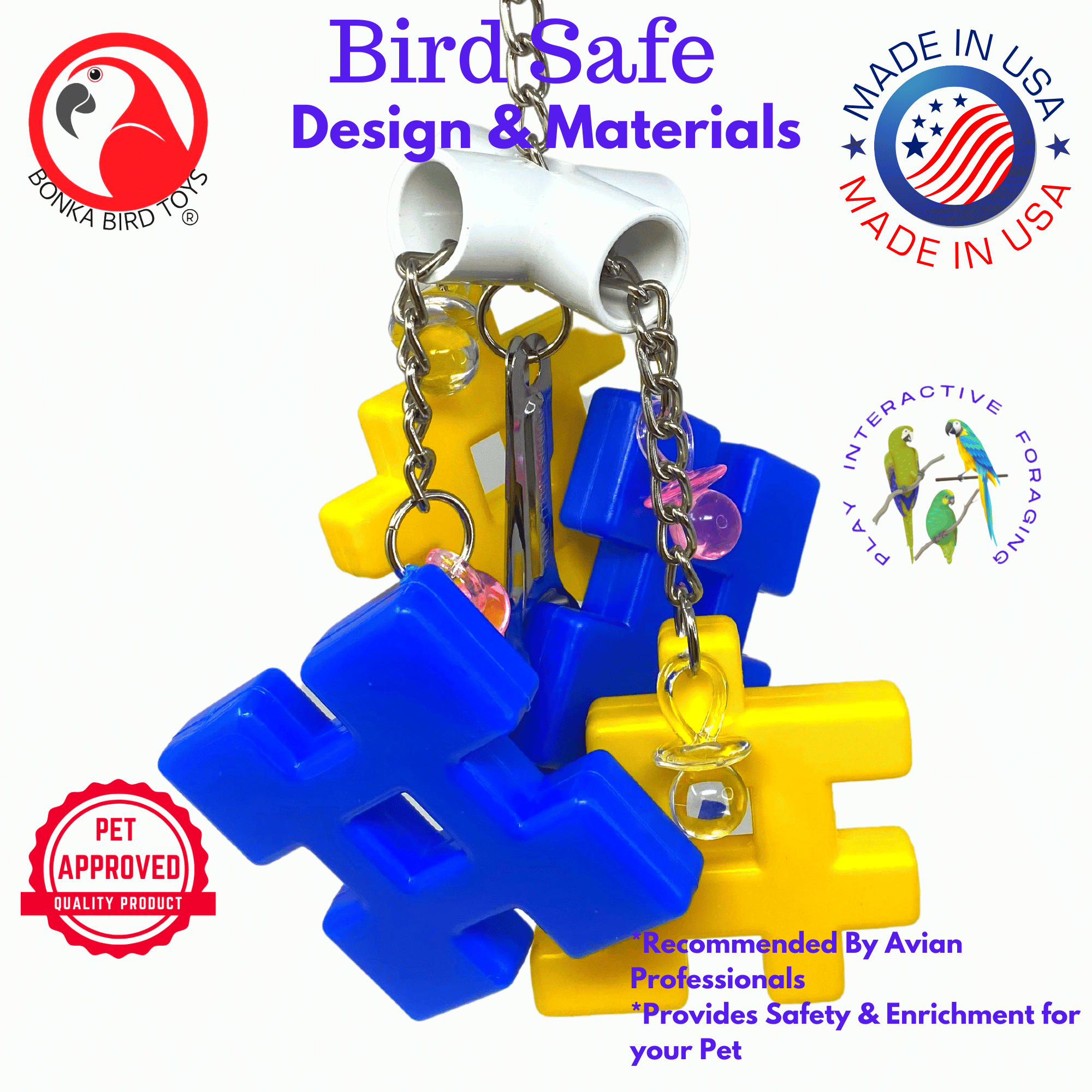 3679 Puzzle Pull - Bonka Bird Toys