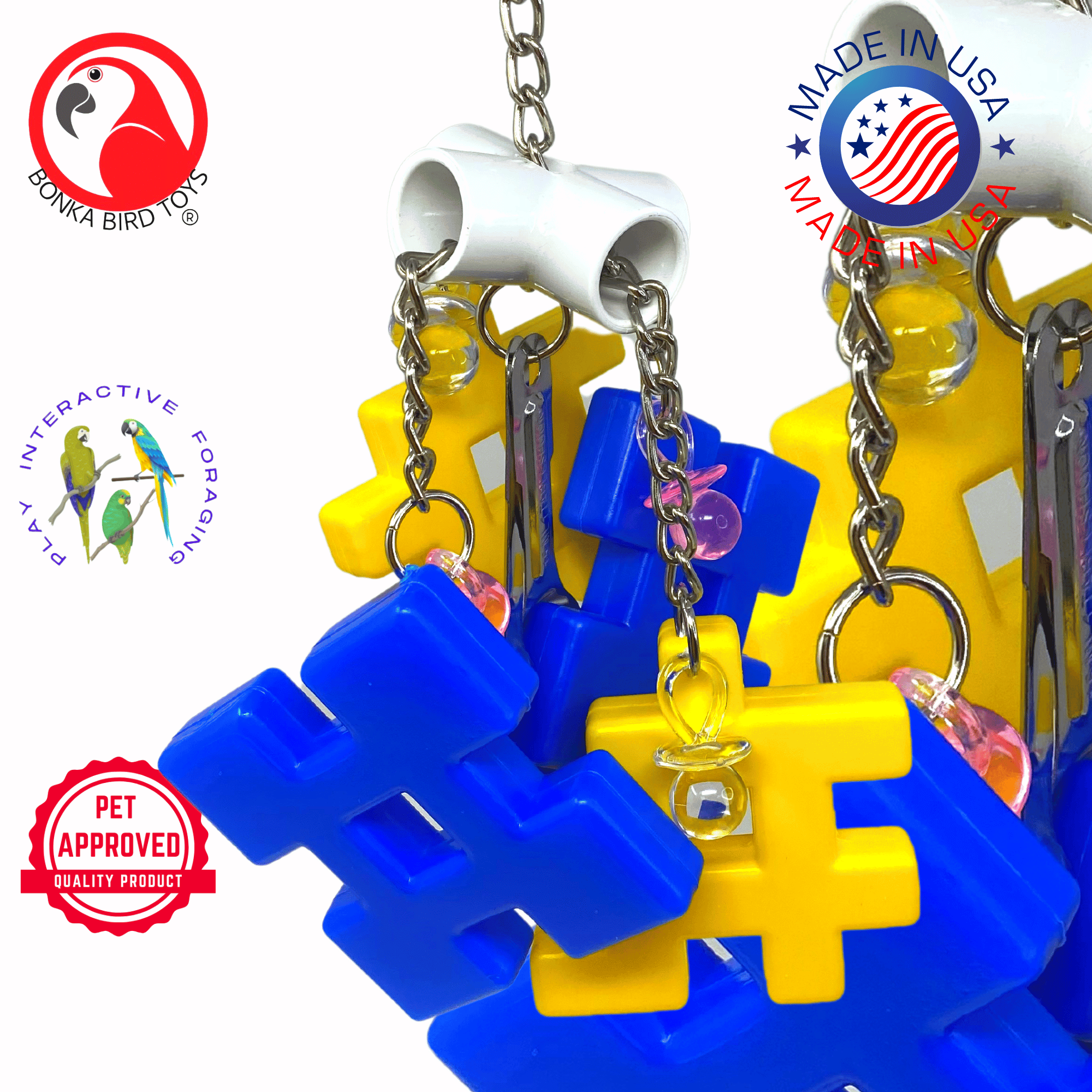 3679 Puzzle Pull - Bonka Bird Toys