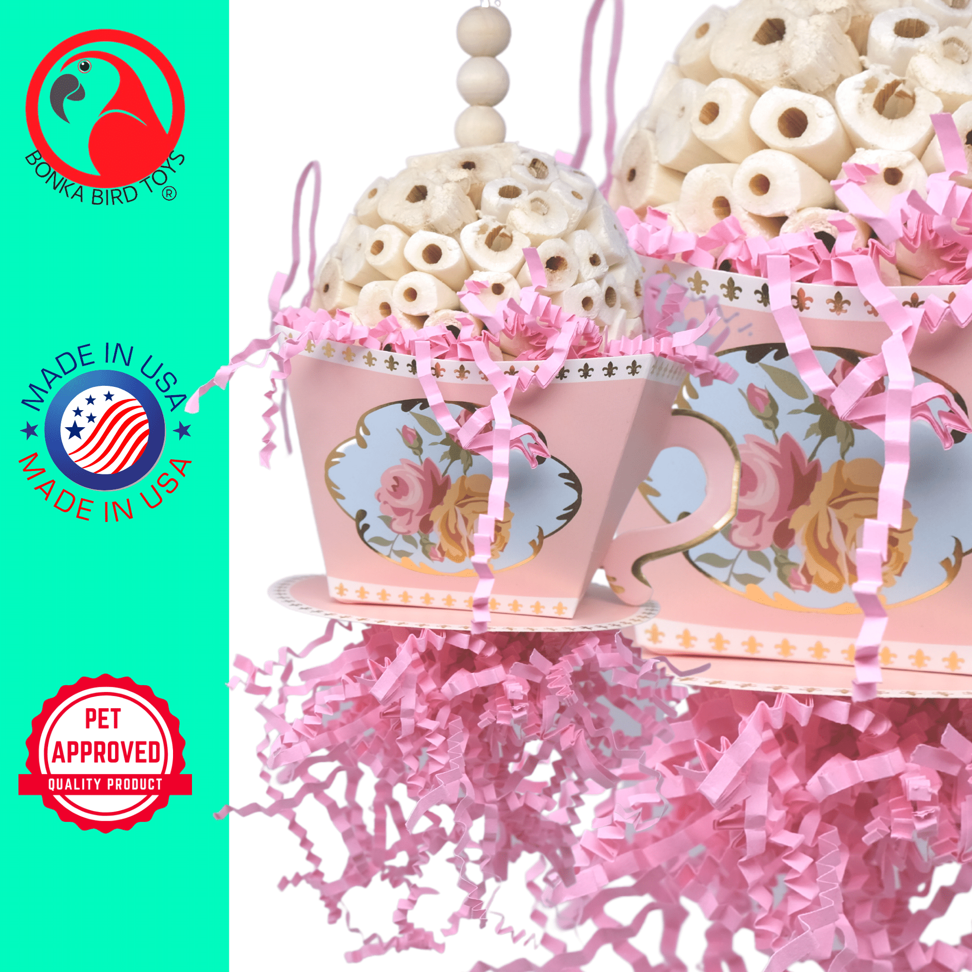 Sola Teacup - Bonka Bird Toys