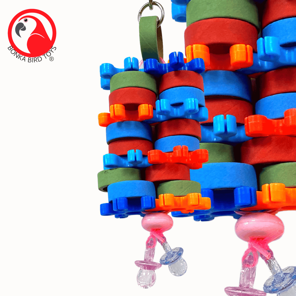 3890 Mini Bagel Tower - Bonka Bird Toys