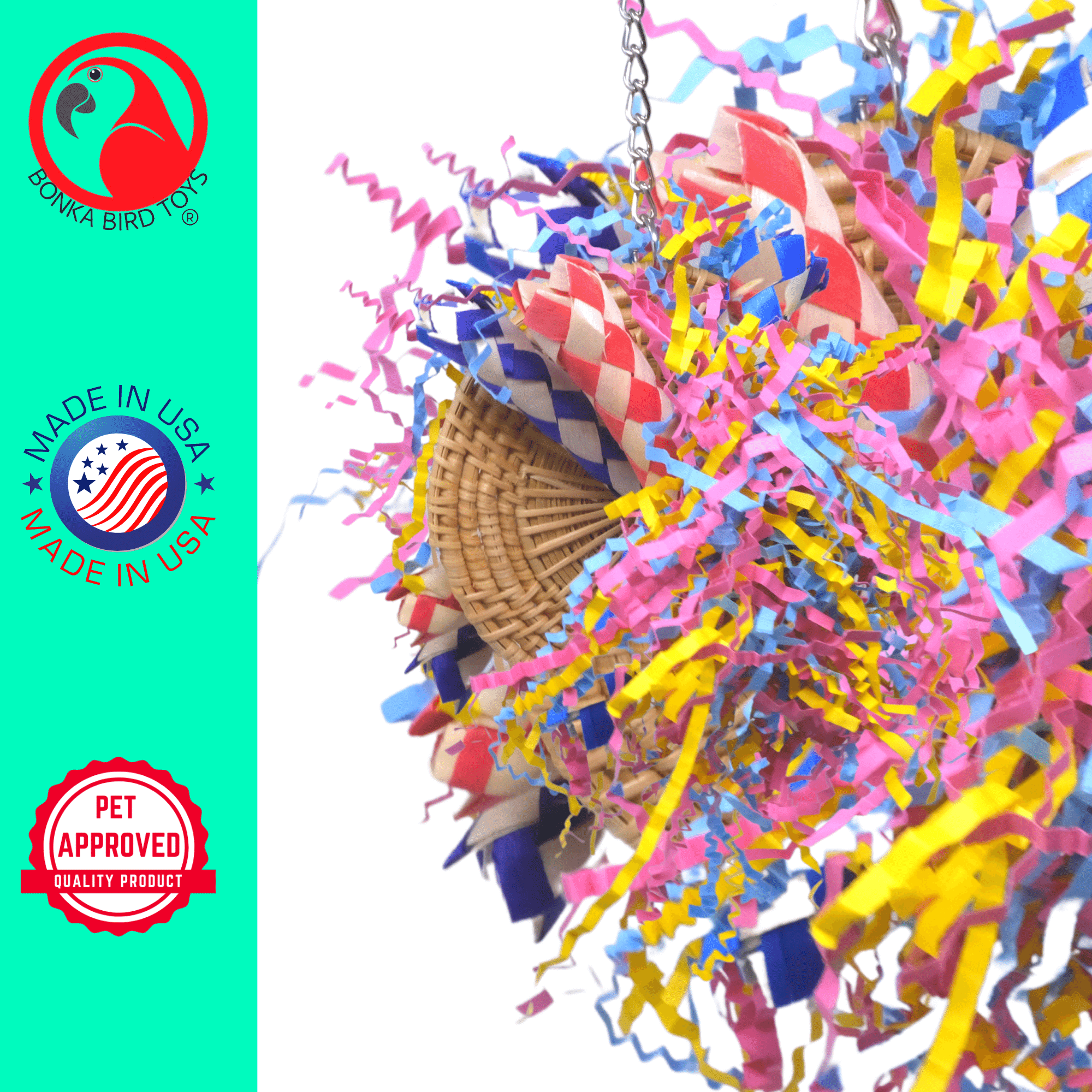 1525 Disc Puff - Bonka Bird Toys