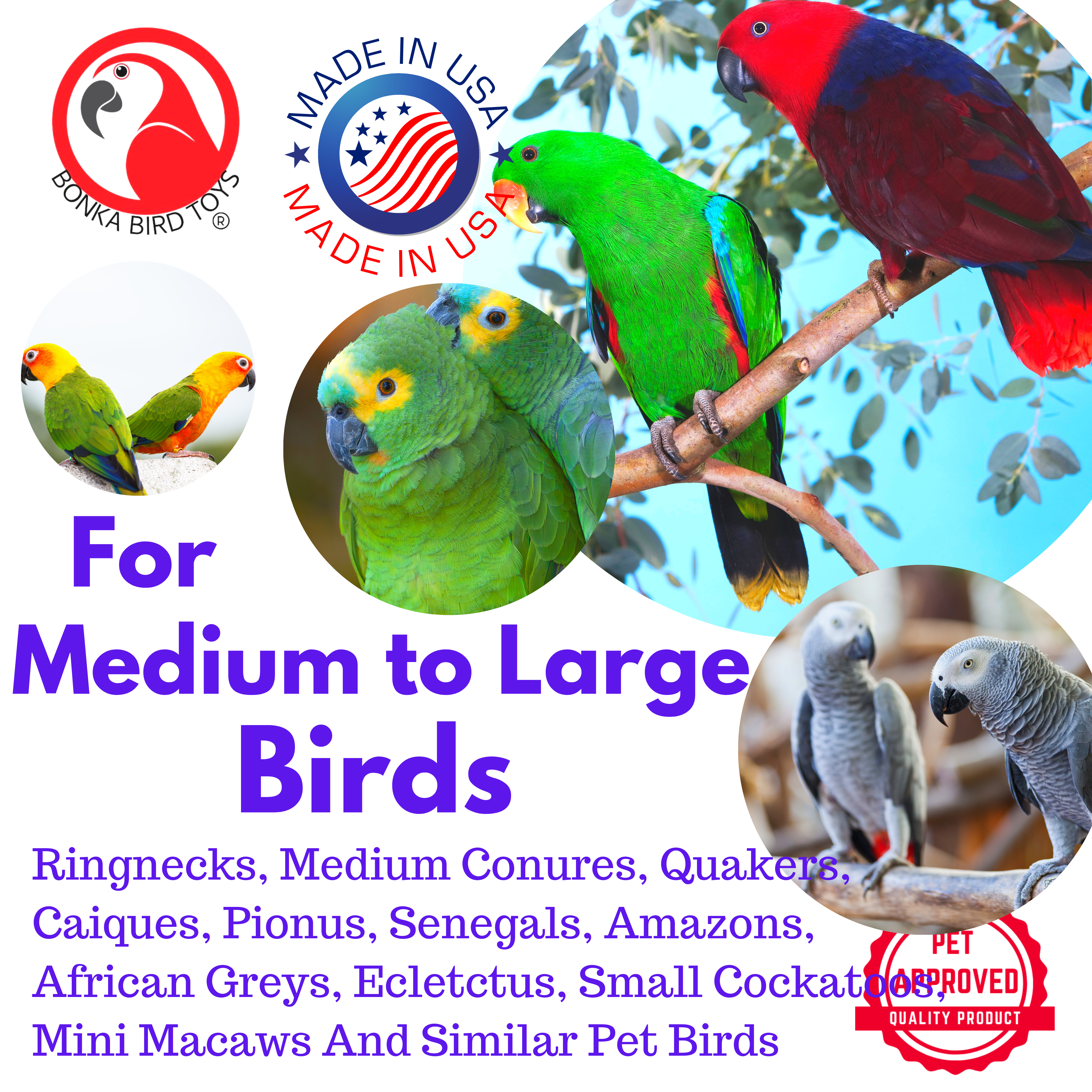 2200 Huge Orbit - Bonka Bird Toys