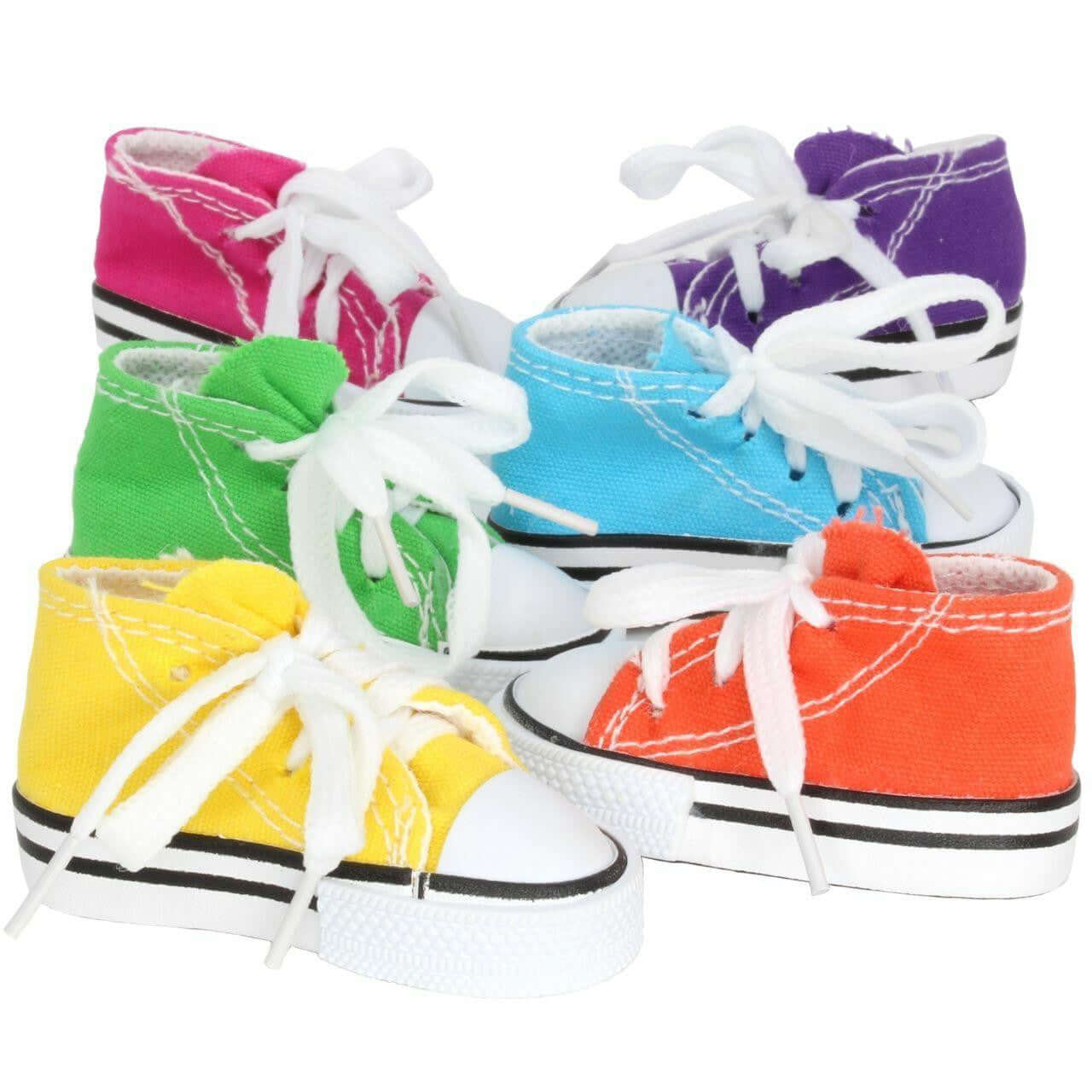 2-4-6-12-24 Mini Sneaker Shoe Foot Talon Toys - Bonka Bird Toys
