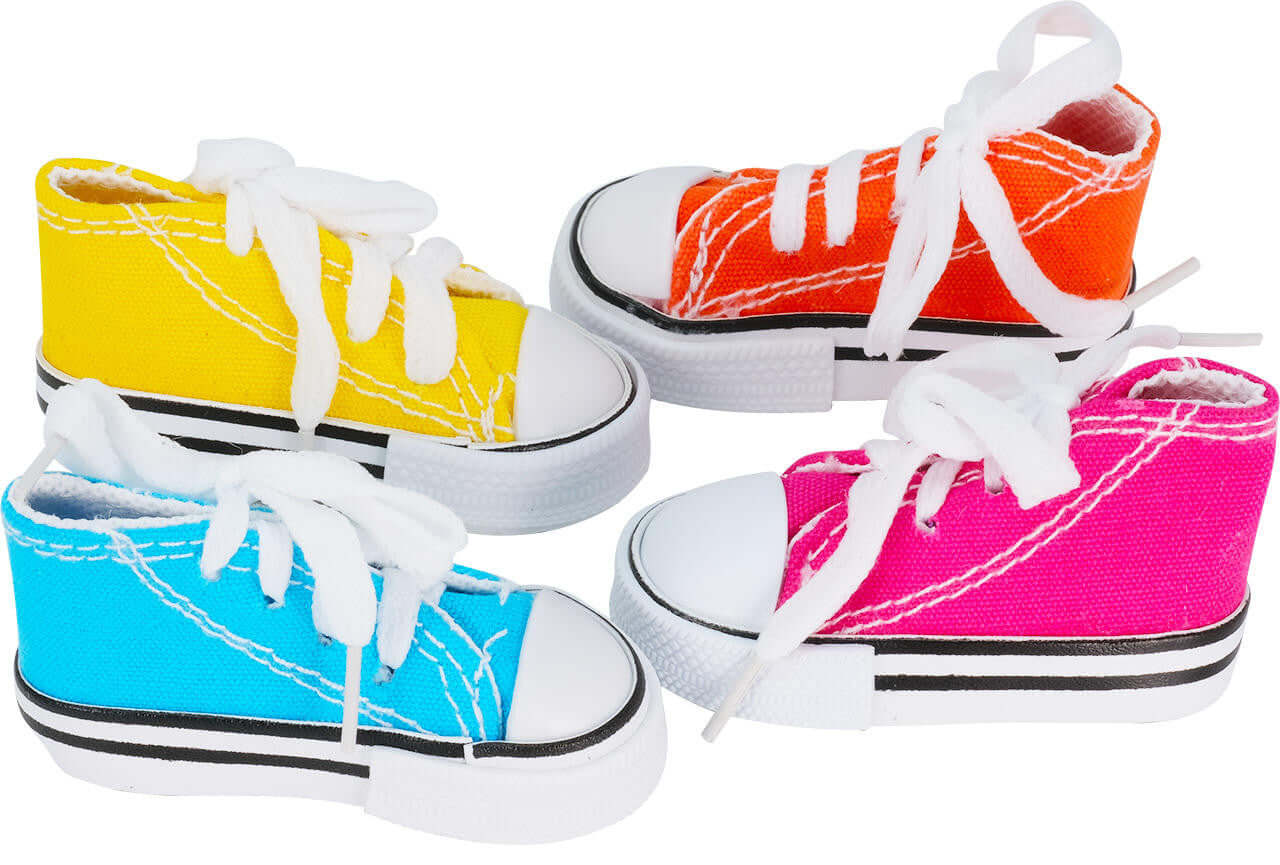 2-4-6-12-24 Mini Sneaker Shoe Foot Talon Toys - Bonka Bird Toys