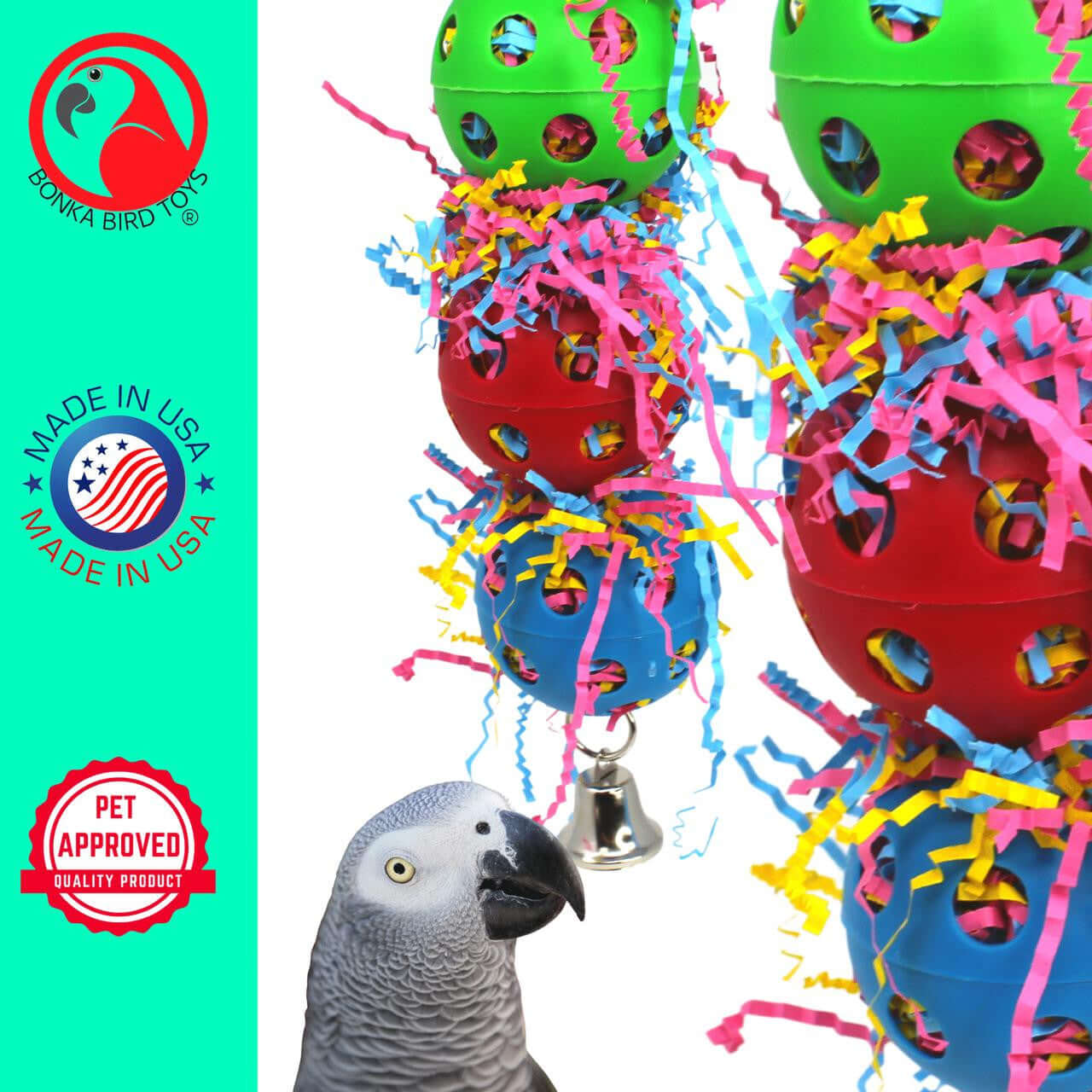 1088 Stuff Balls - Bonka Bird Toys