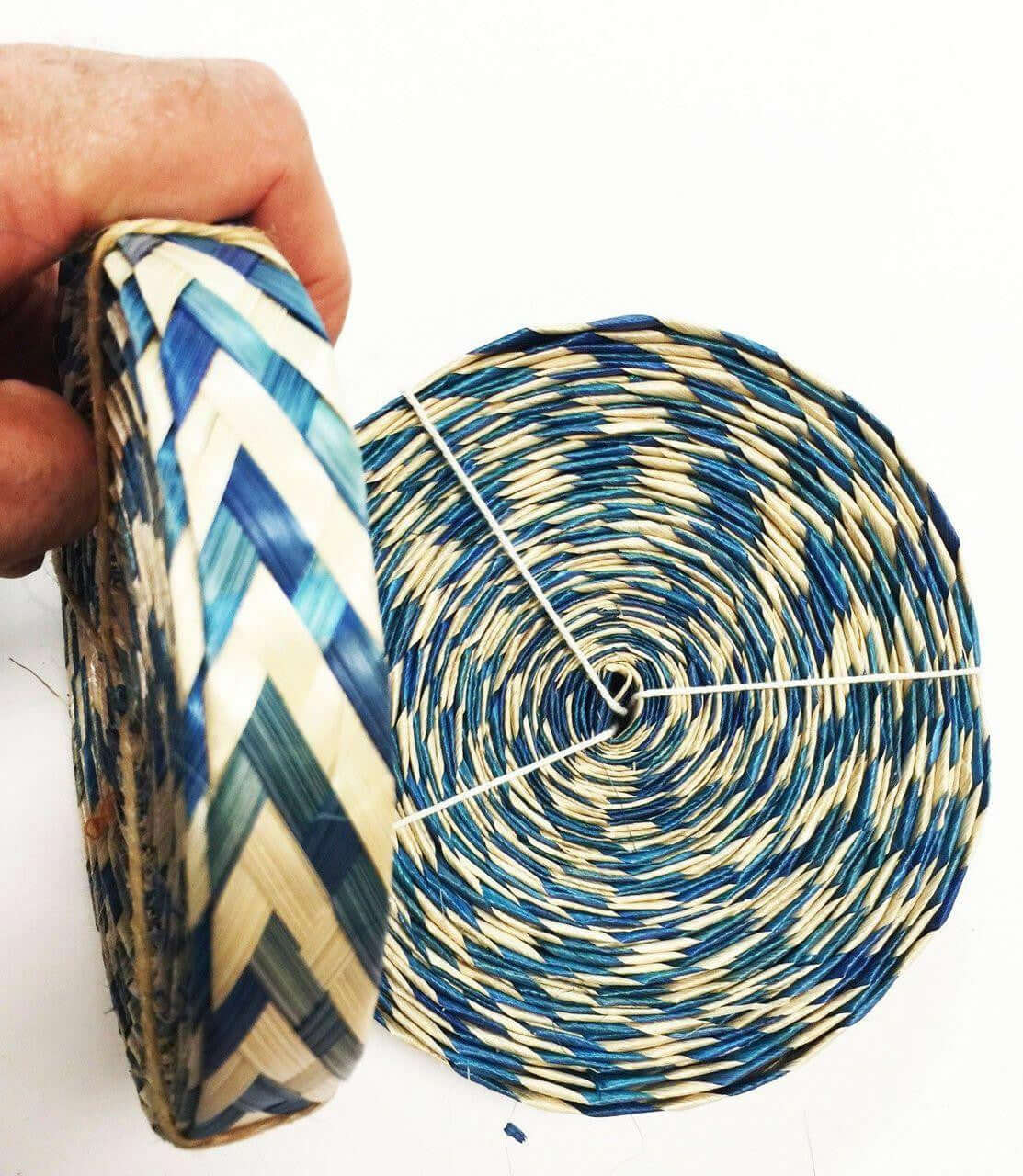 1228 40 ft Braided Palm Leaf Rope - Bonka Bird Toys