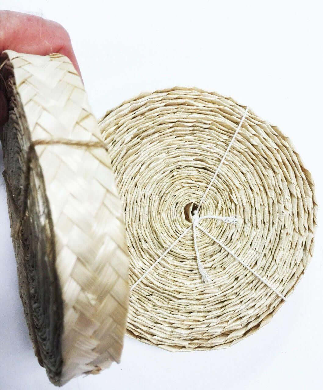 1228 40 ft Braided Palm Leaf Rope - Bonka Bird Toys