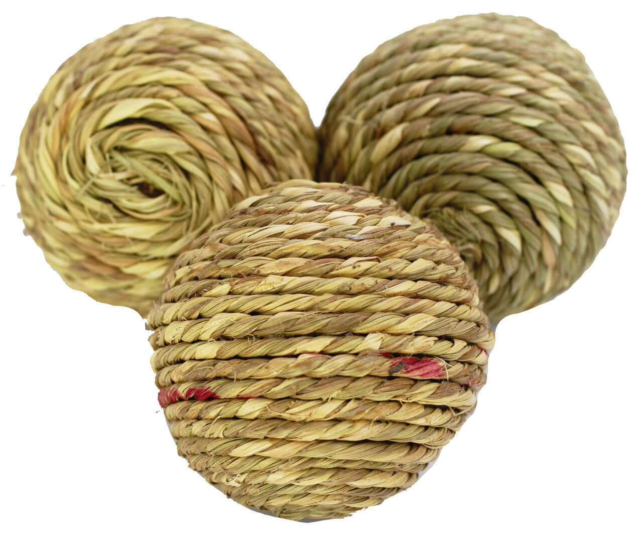 1272 Pk3 Seagrass Rope Ball - Bonka Bird Toys